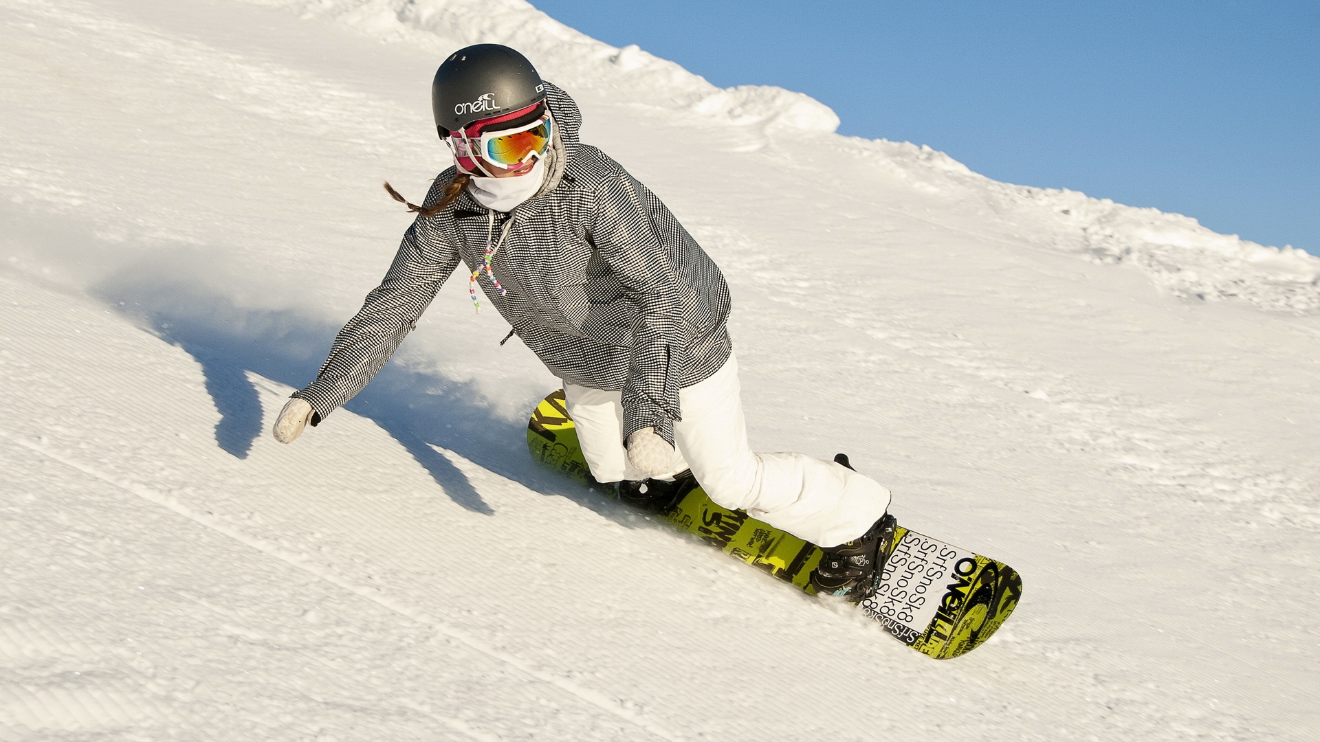 Full HD Wallpaper snowboard downhill snow, Desktop Backgrounds HD ...