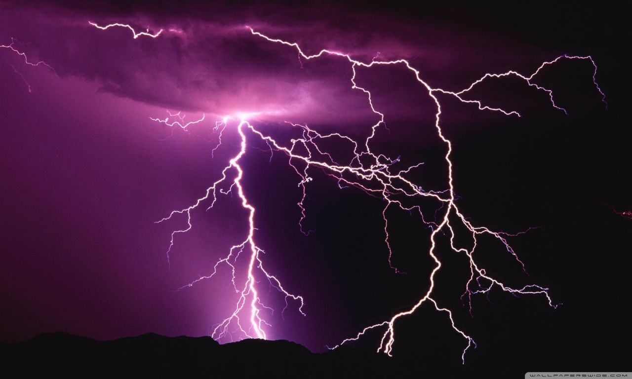 Lightning Storm HD desktop wallpaper Widescreen High resolution