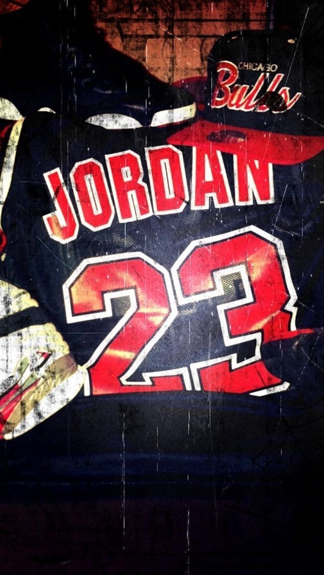 Download Michael Jordan White Jersey IPhone Wallpaper