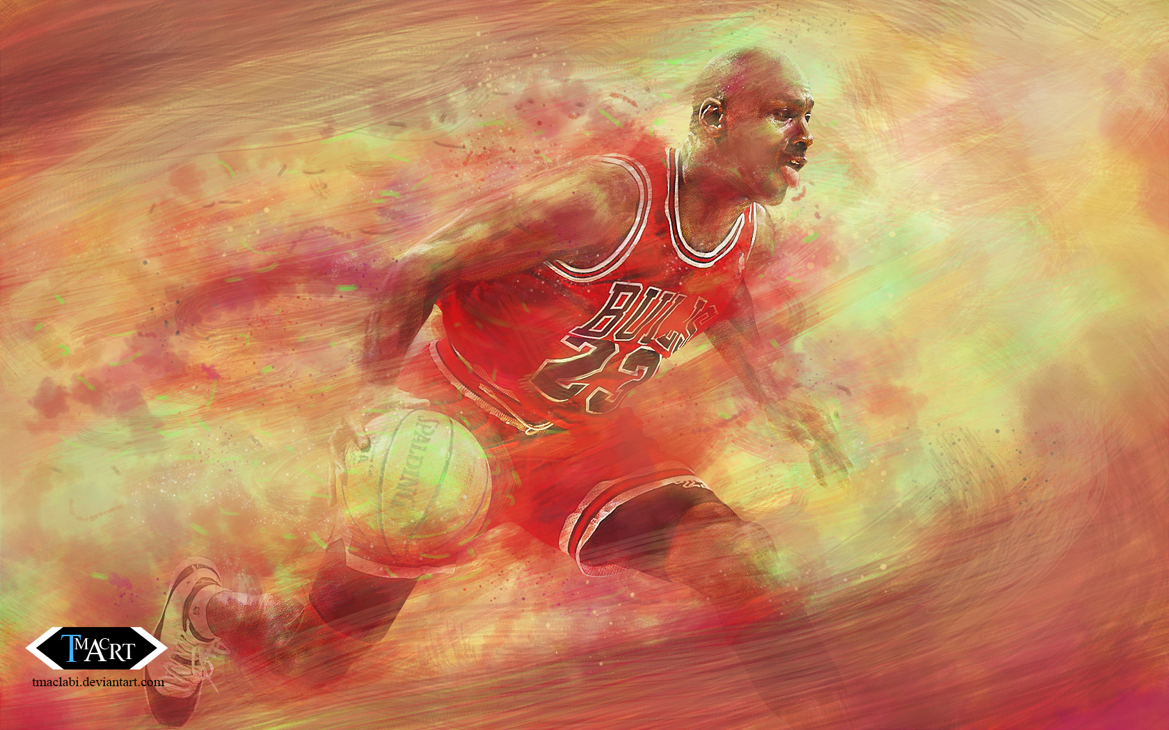 Michael Jordan Laser Red 23 Wallpaper by tmaclabi on DeviantArt