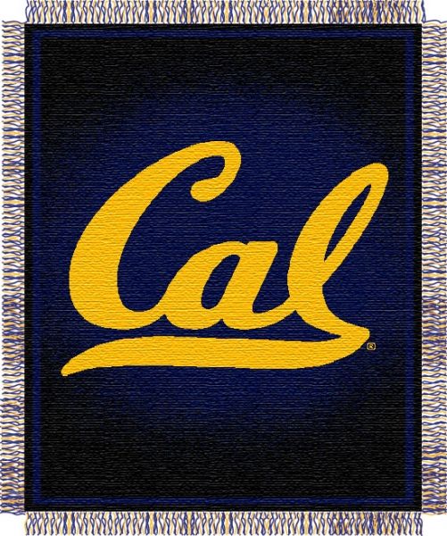 California UC Berkeley Golden Bears NCAA College Focus 48 x 60 Triple Woven Jacquard Throw