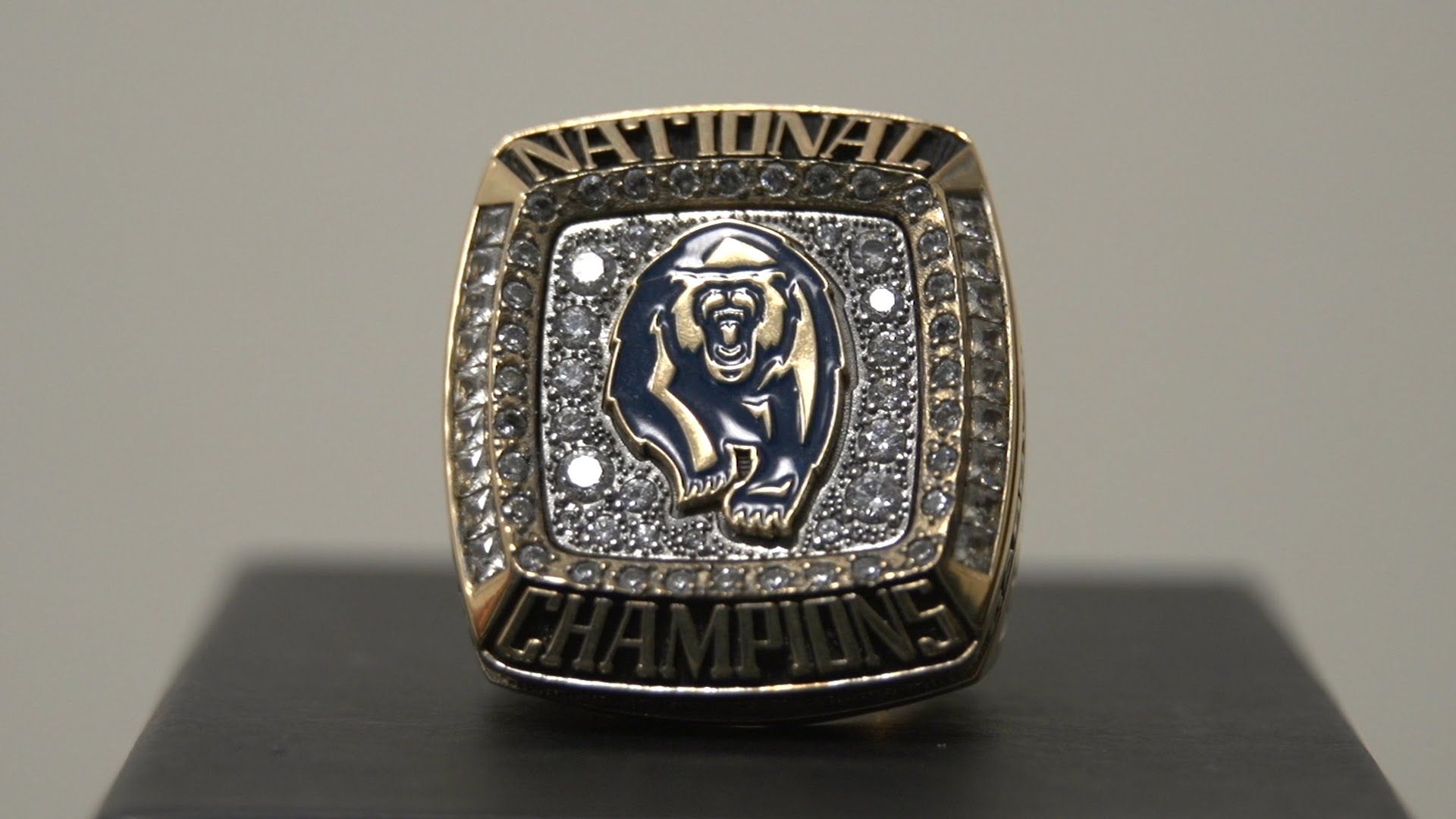 Cal Mens Swimming Championship Ring Ceremony - YouTube