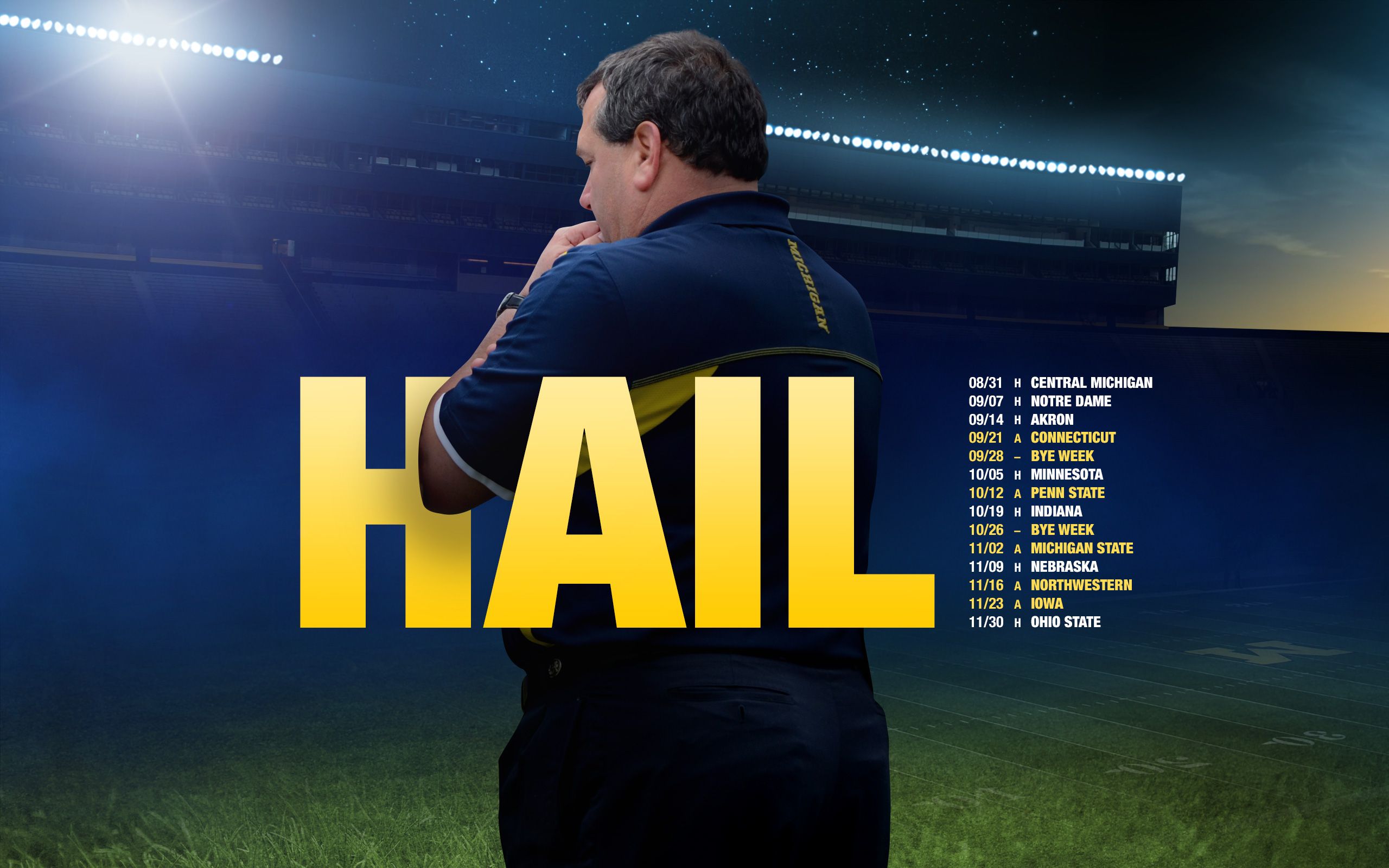 HAIL, Part 1 – 2013 Season – Michigan Football Fan Art