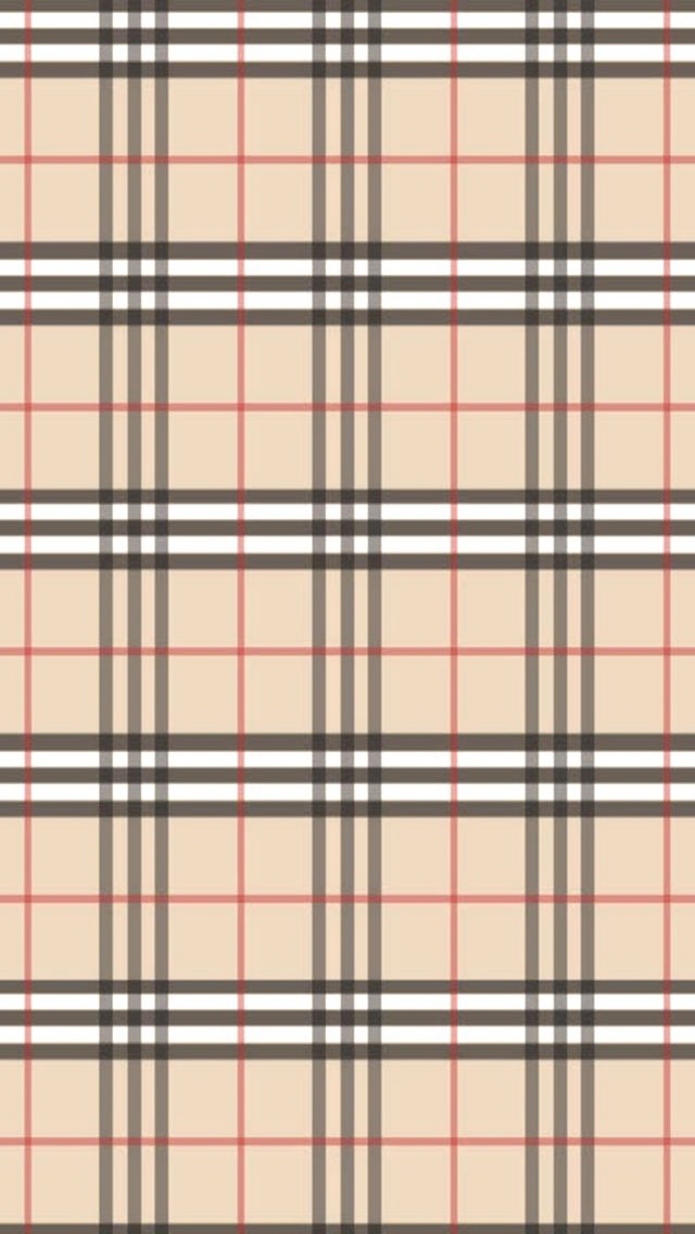 Burberry Pattern iPhone 6 / 6 Plus and iPhone 5 / 4 Backgrounds