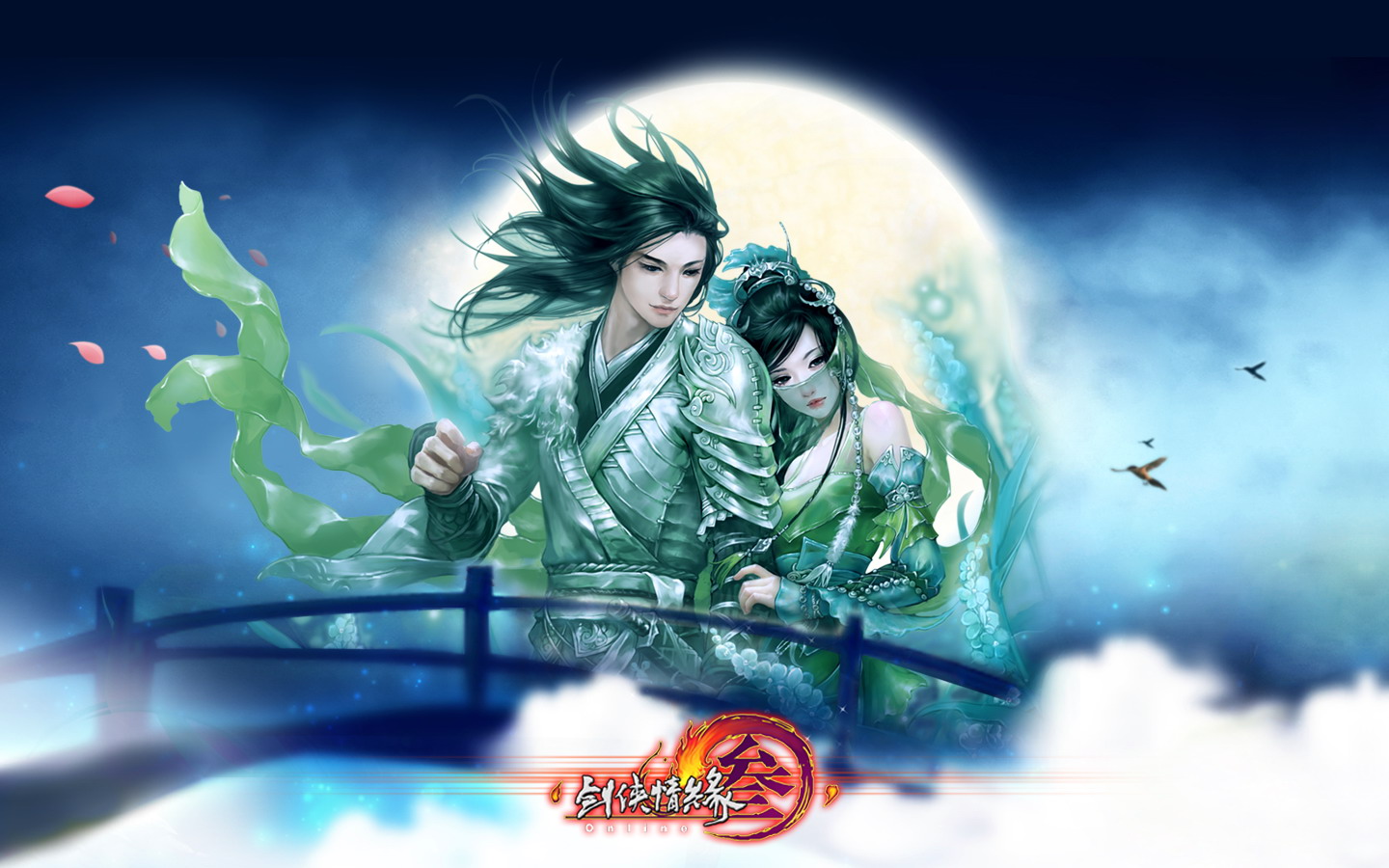 D martial arts online game wallpaper of JX 30229 - Games
