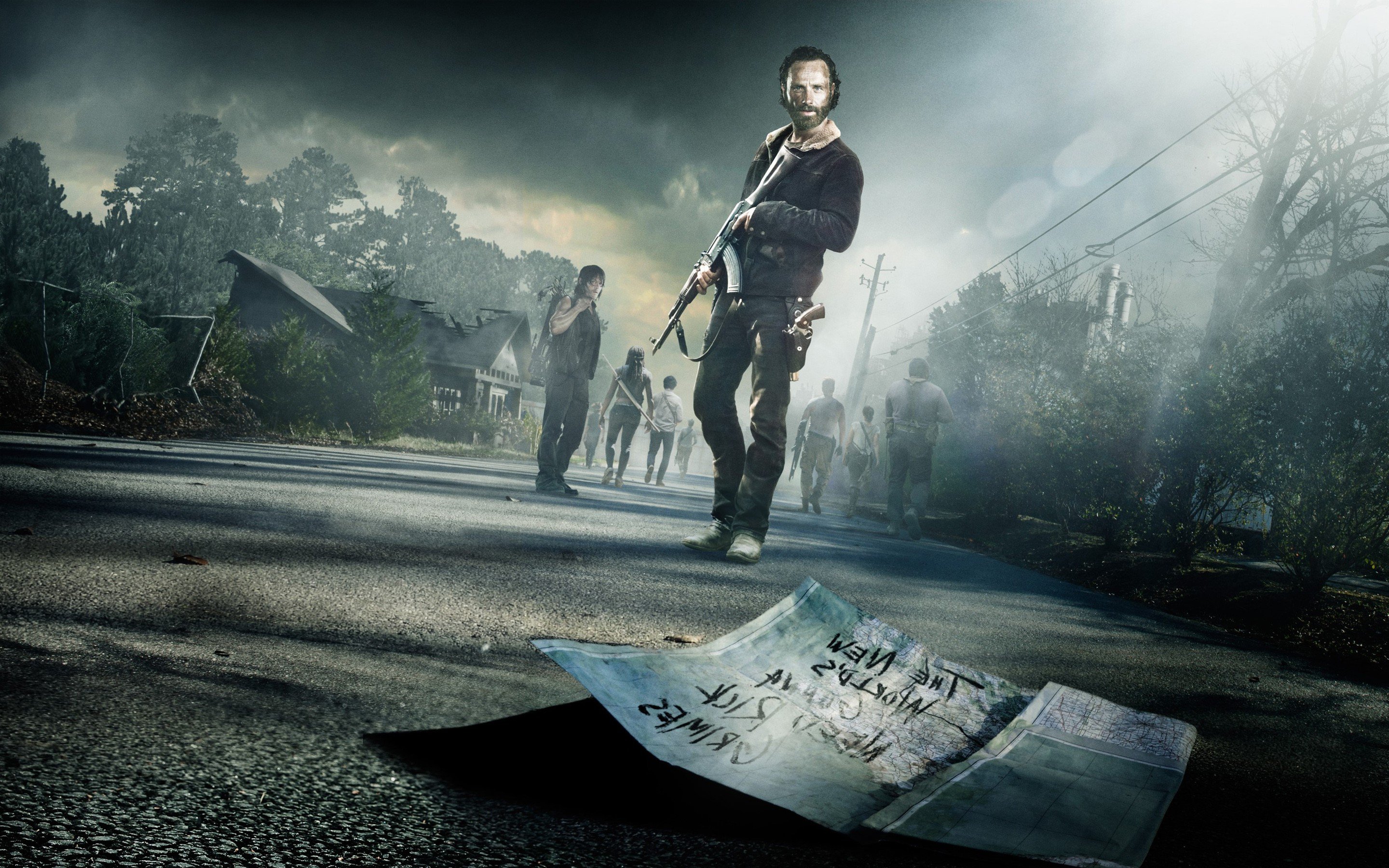 Download The Walking Dead Season 5 HD wallpaper In 2048x1152 ...
