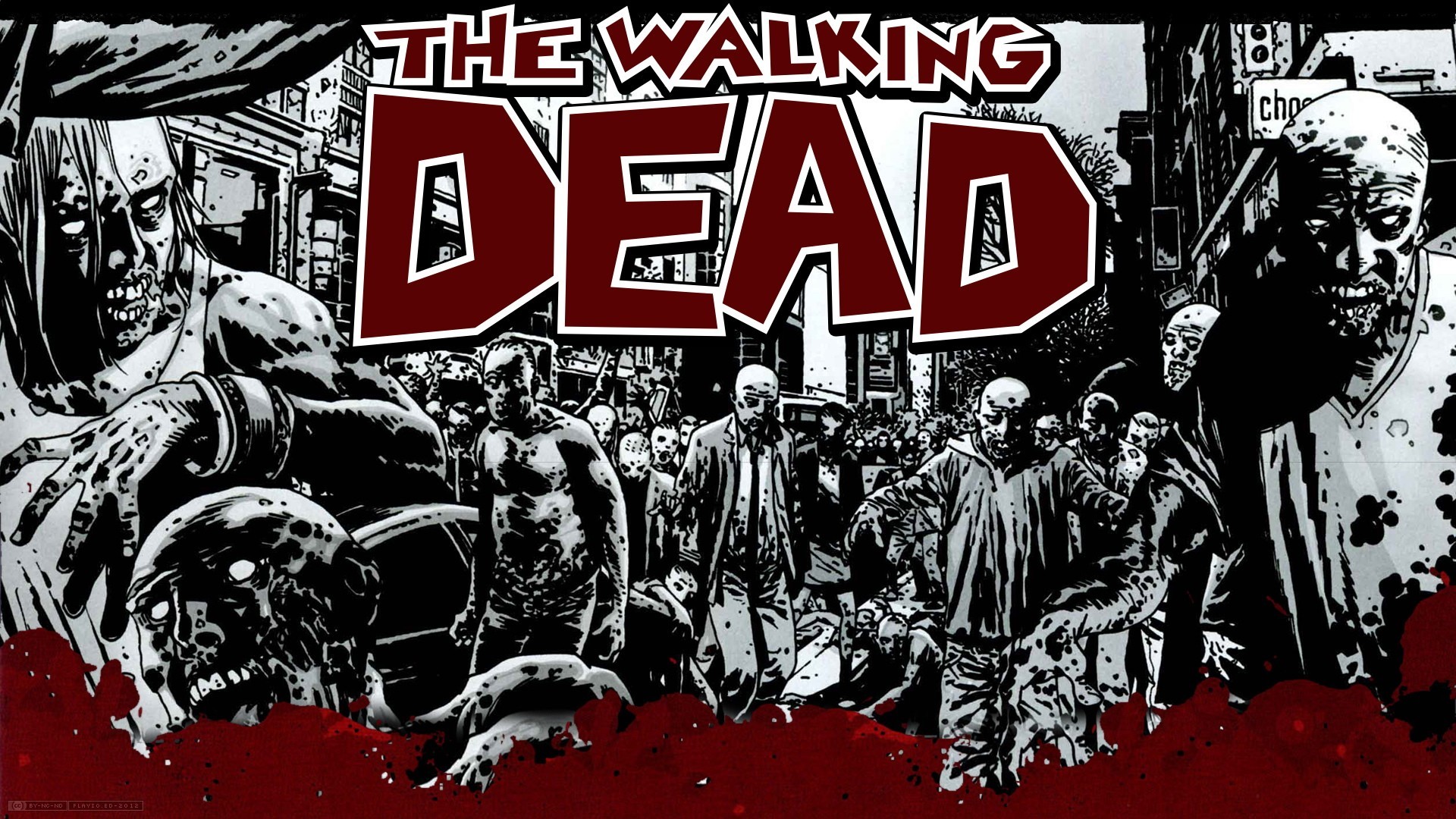 Walking Dead Comic Zombies, 1920x1080 HD Wallpaper and FREE Stock ...