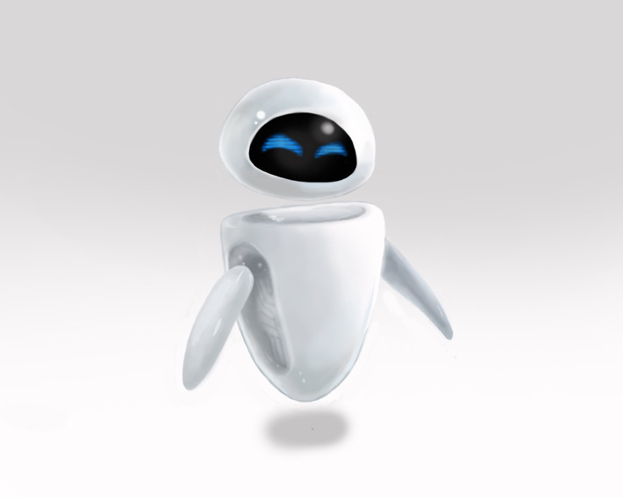 Eve from WALL-E by cayligraham on DeviantArt