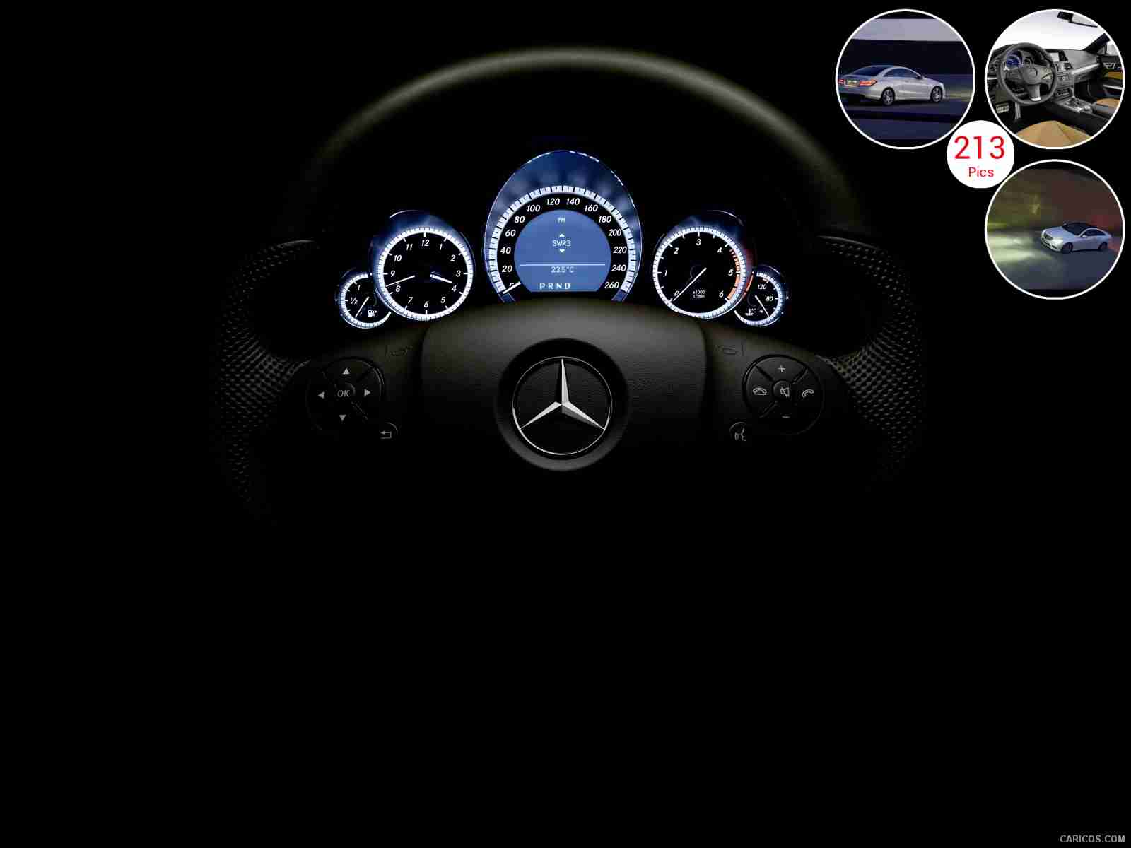 2010 Mercedes-Benz E-Class Coupe - Interior Steering Wheel View ...