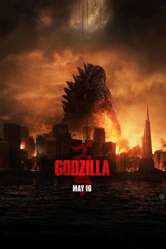 Godzilla Movie 2014 HD, iPhone & iPad Wallpapers - 17 - Pelfind