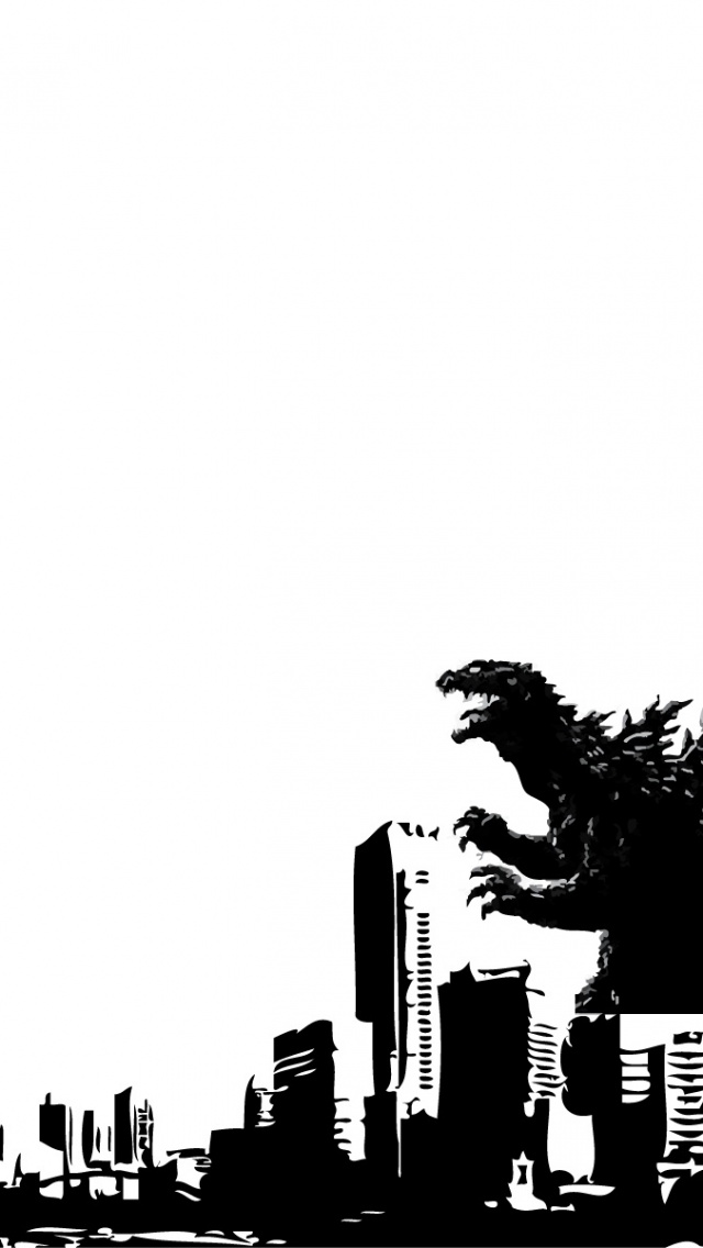 Godzilla iPhone 5 Wallpaper | ID: 18298