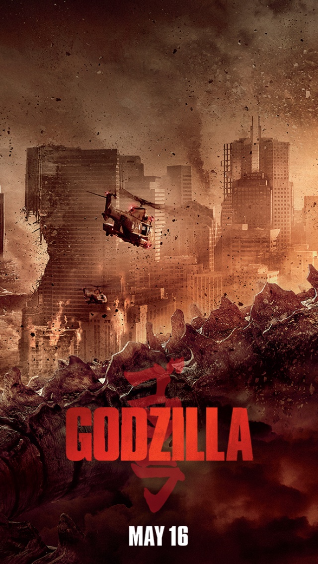 Godzilla 2014 iPhone 5 Wallpaper | ID: 42212
