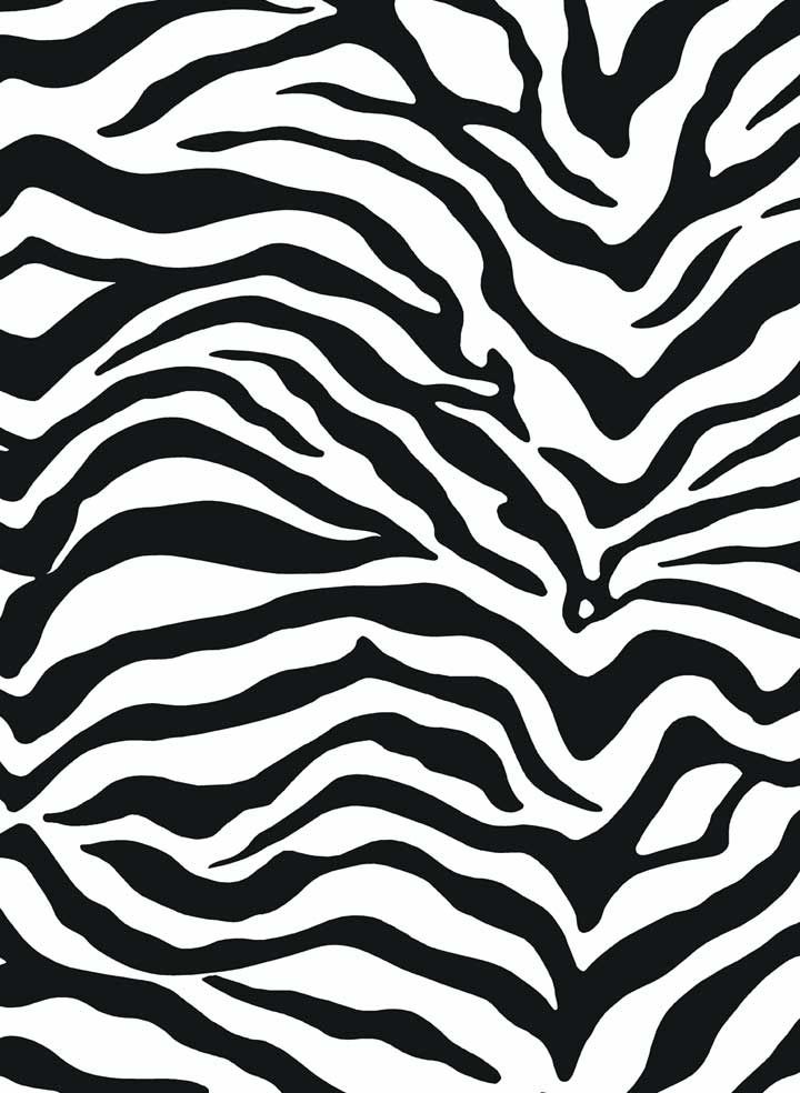 Zebra Print Wallpaper from AmericanBlinds.com | Wallpaper for ...