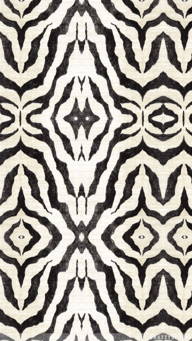 Zebra Fashion Rug iPhone Wallpaper