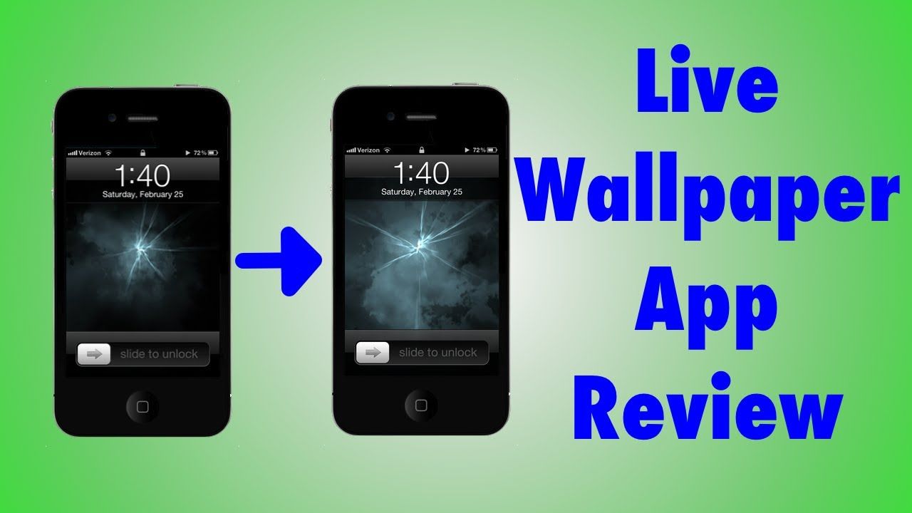 Moving iPhone Wallpaper - NOT JAILBROKEN - YouTube