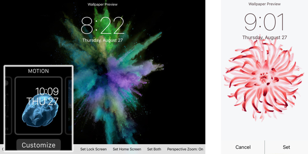 IPhone 6s and iPhone 6s Plus animated Motion wallpapers leak BGR
