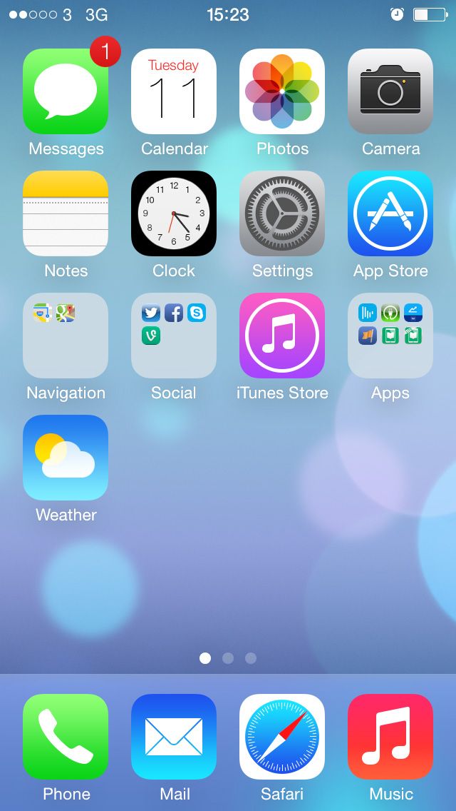 How to set an animated background wallpaper in iOS 7