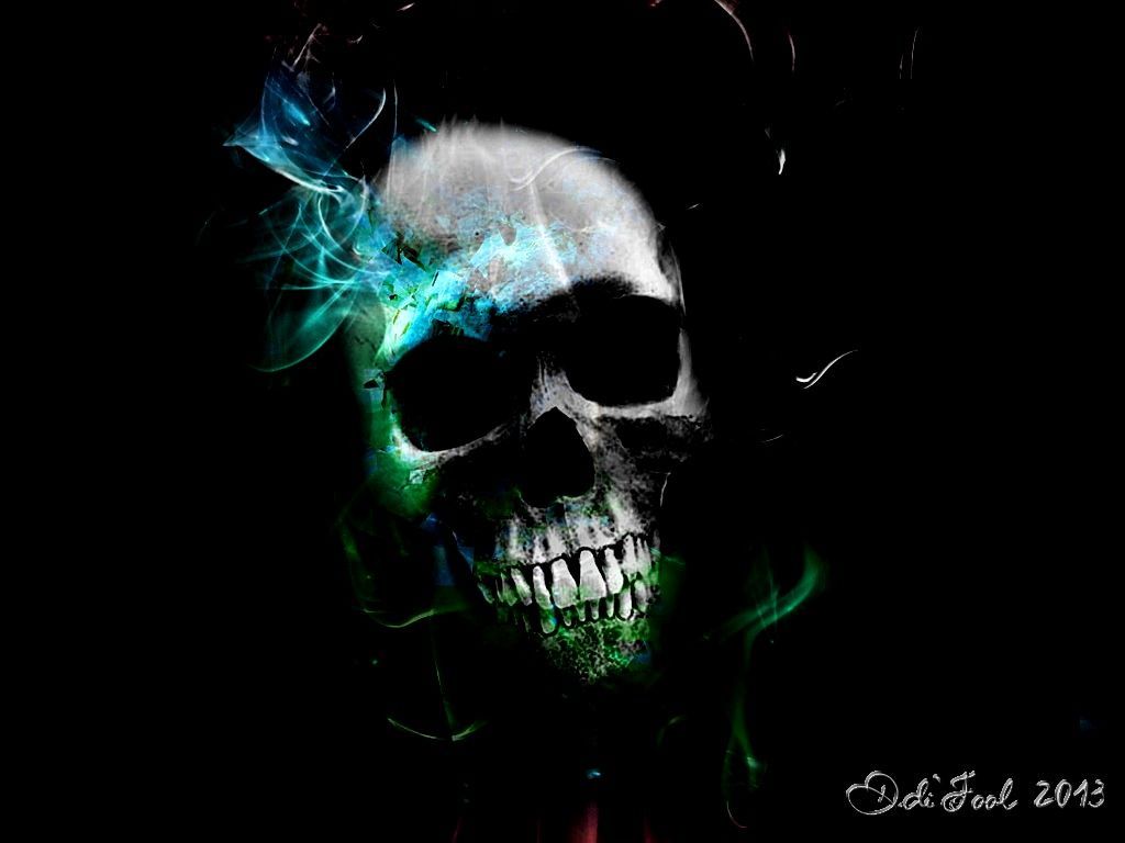 Smoking Skull by DdiFool on DeviantArt