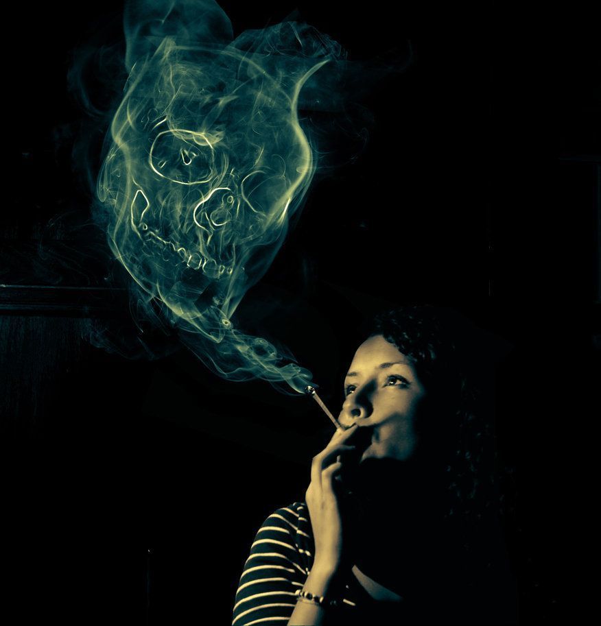 Skull Smoking Weed Wallpaper images