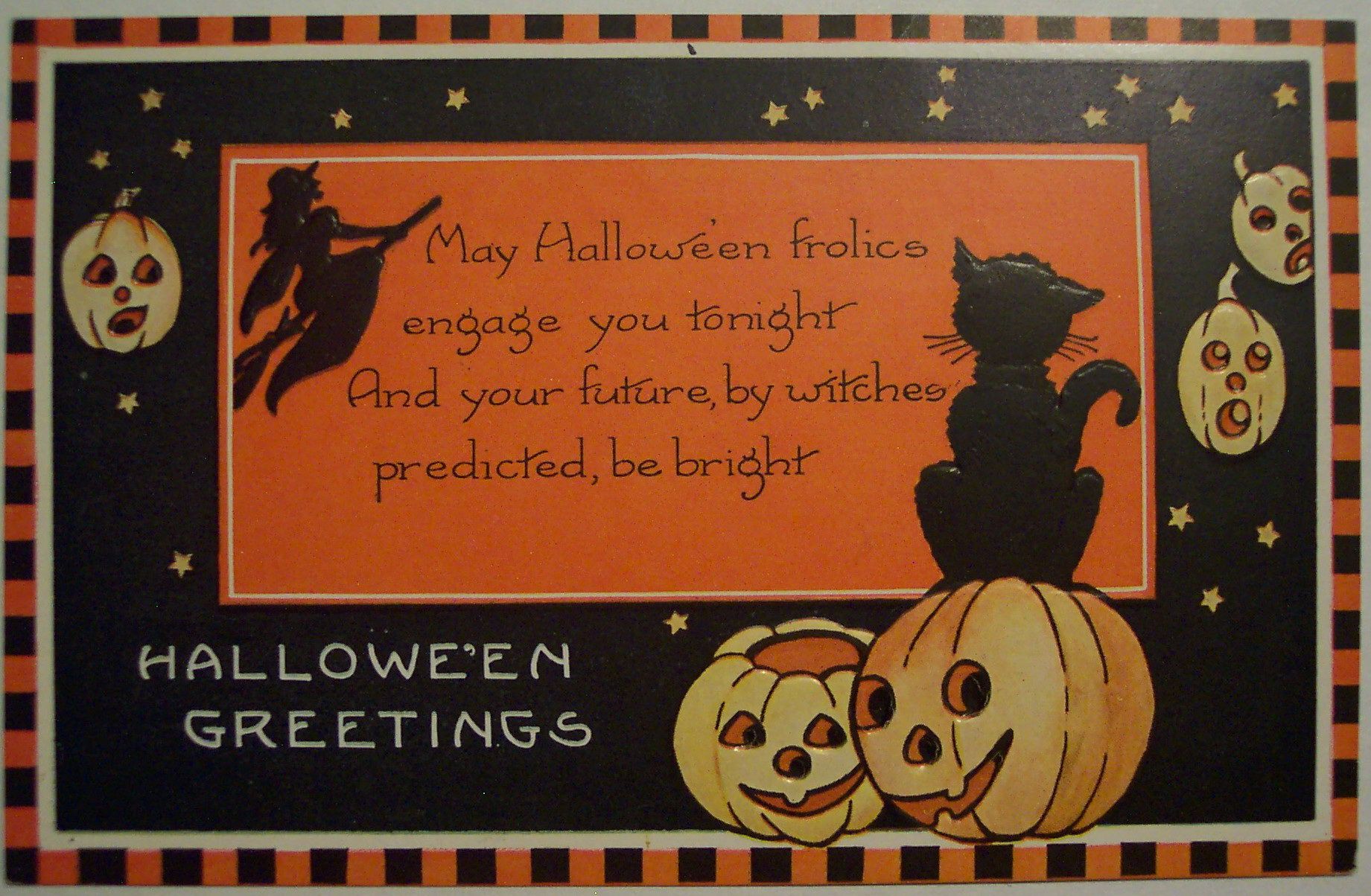 FREE Vintage Halloween I | Halloween E Card