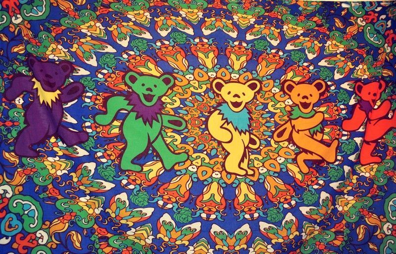 48 Dancing Bears Grateful Dead Wallpaper  WallpaperSafari