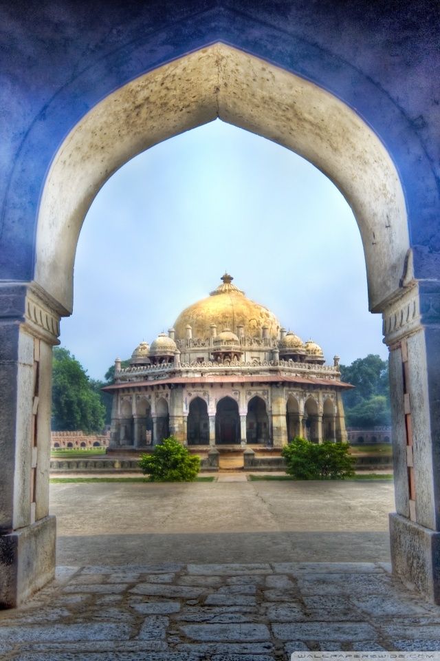 Temple, Delhi, India HD desktop wallpaper High Definition