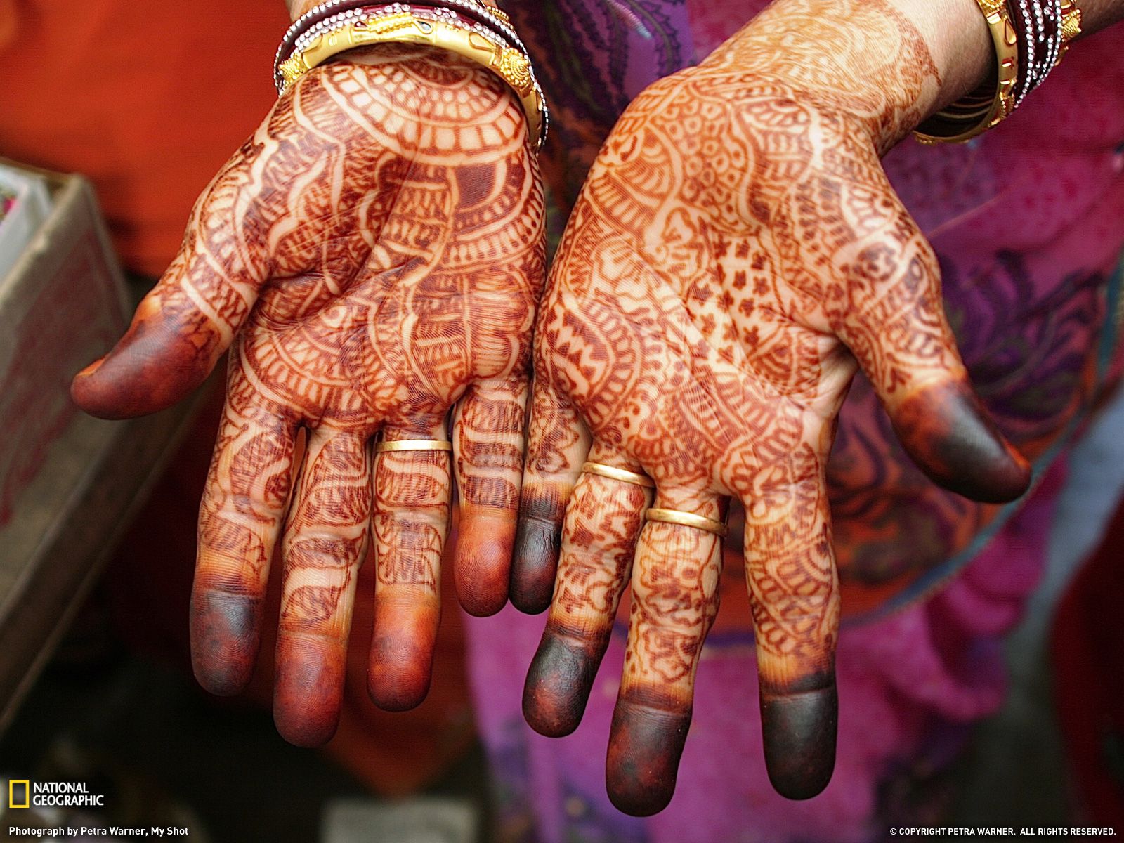 Henna Hands Photo, India Wallpaper – National Geographic Photo of ...