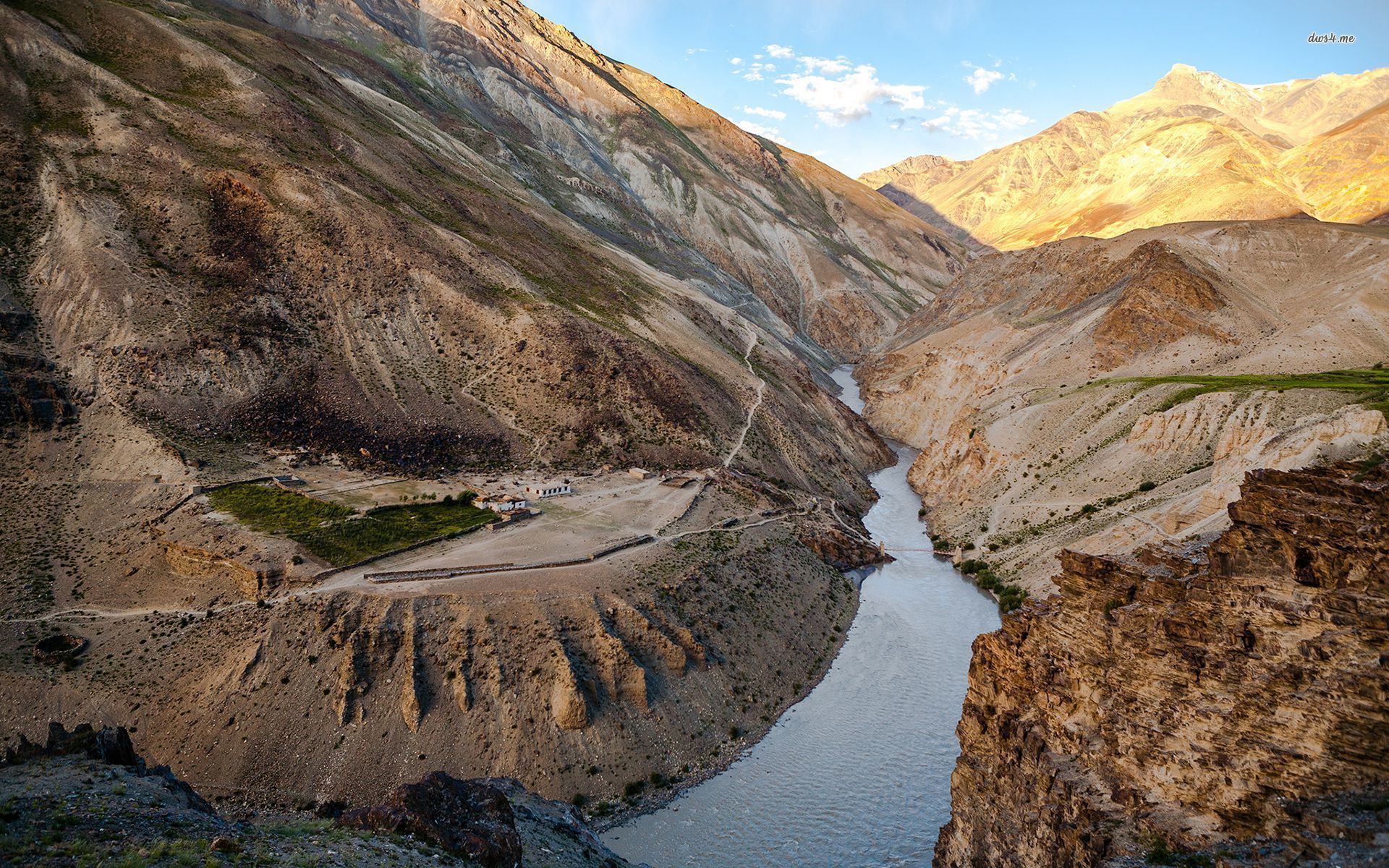 Zanskar valley, India wallpaper - World wallpapers - #23216