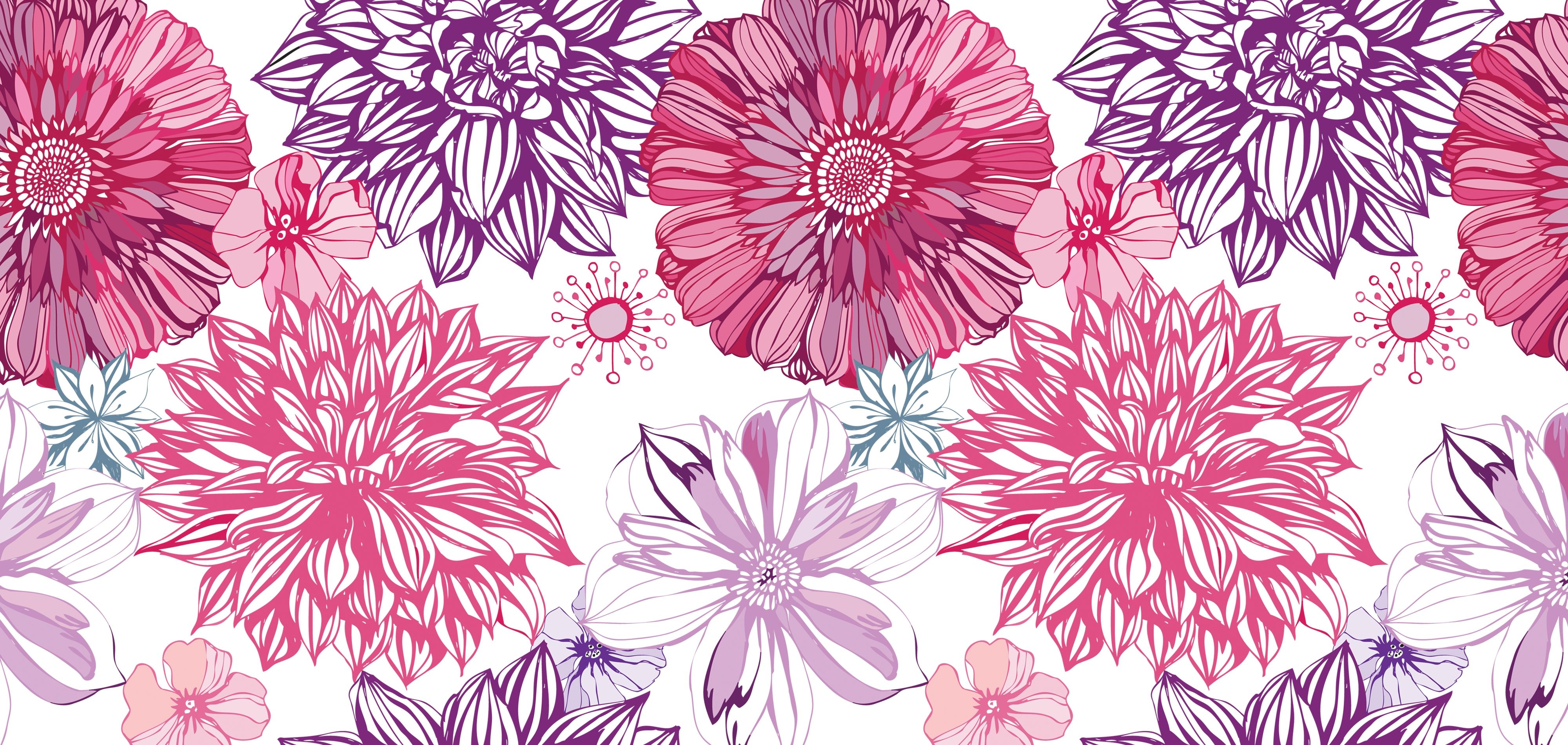 Download Wallpaper Asters, Patterns, Backgrounds, Surface, Texture ...