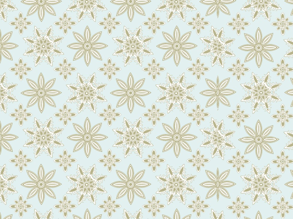 Green snowflakes patterns Backgrounds - Christmas, Pattern - PPT ...