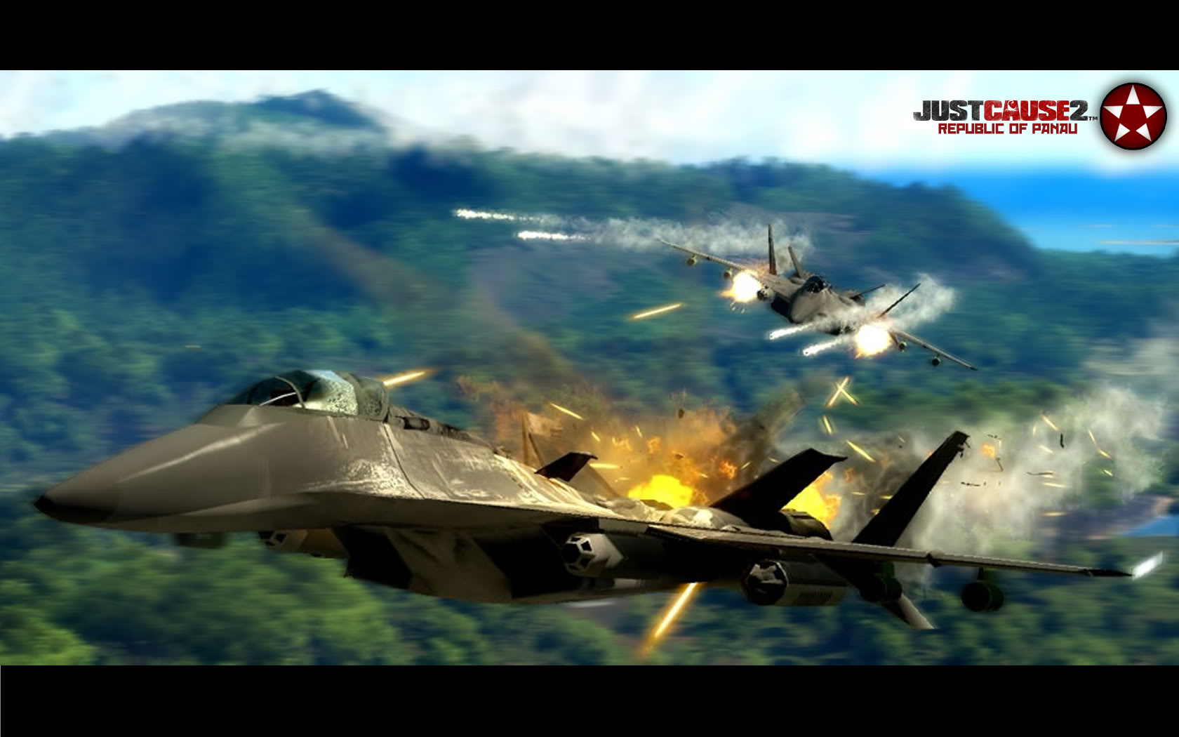 Just Cause 2 - Su-47 Dogfight (1680x1050) Photo by Jonathan_Zhan ...