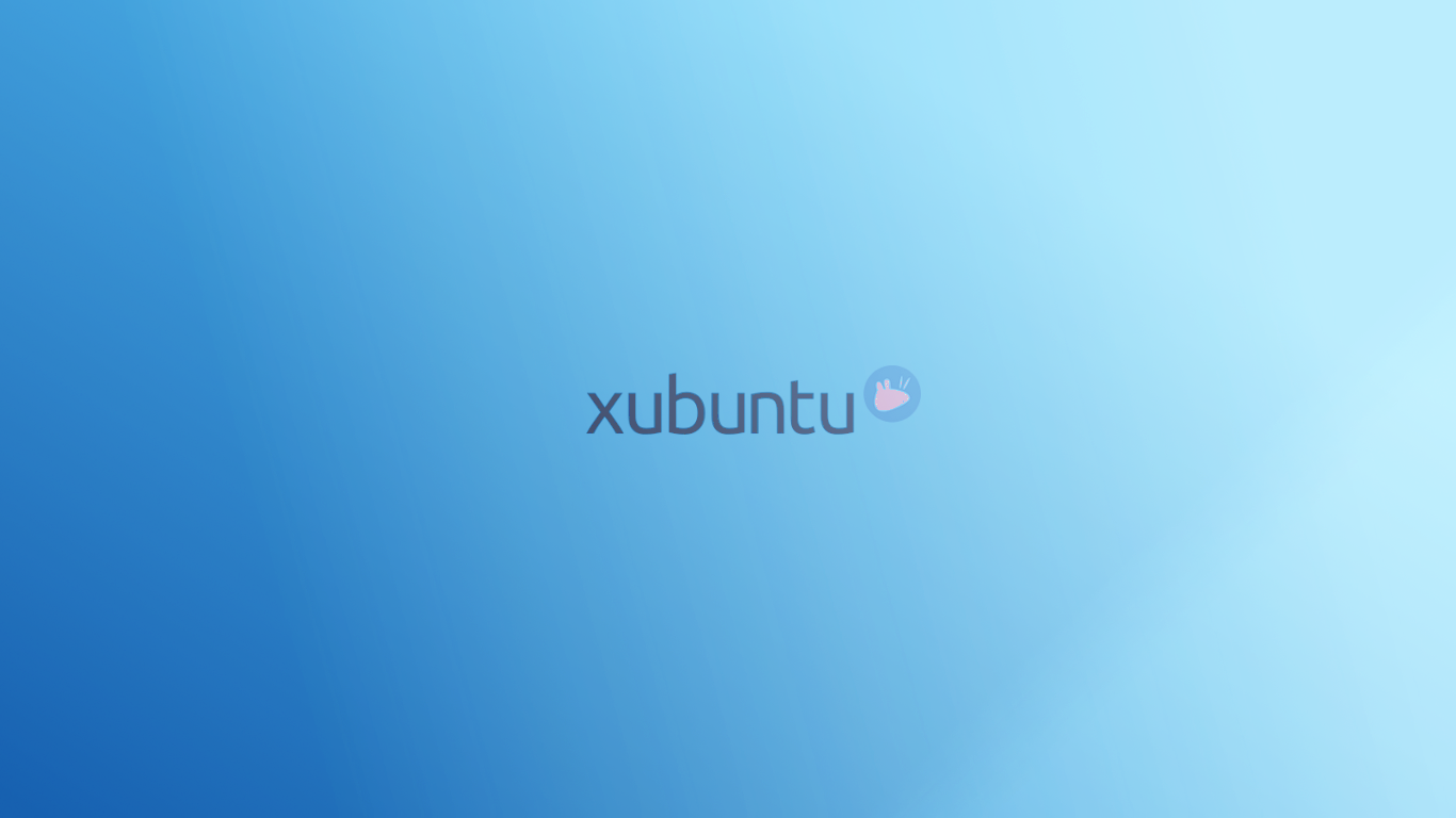 Minimal blue xubuntu by LovelyBacon on DeviantArt