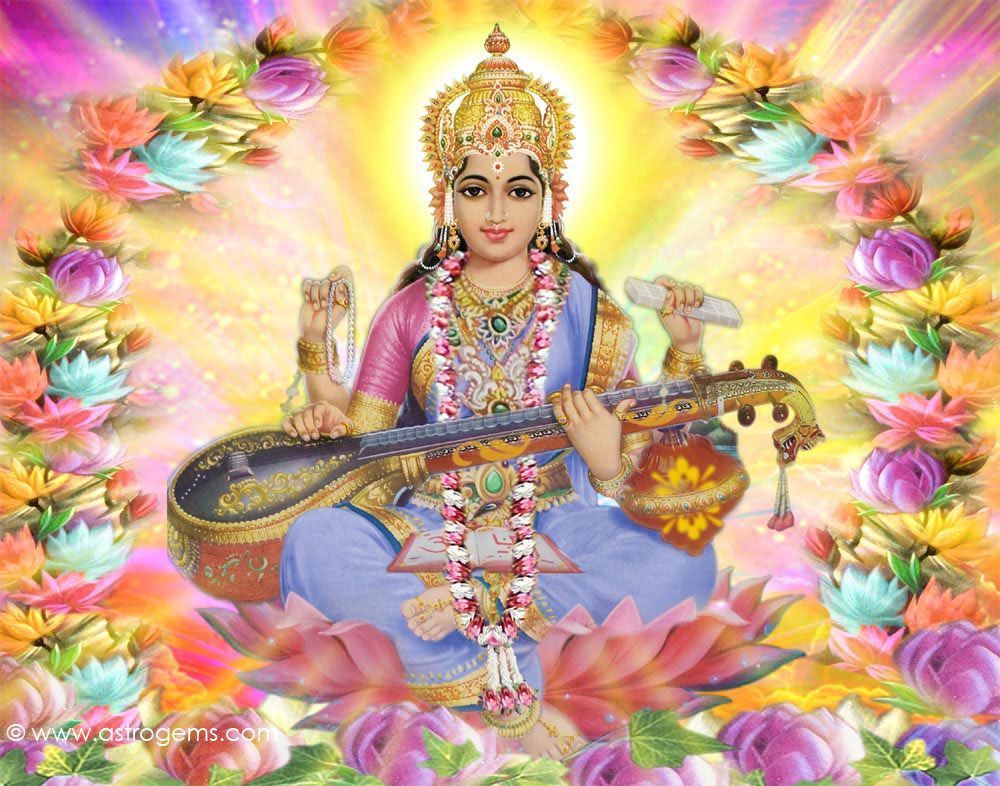 Images Of God Saraswati - HD Wallpapers Lovely