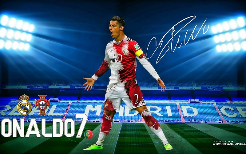 CR7 2015 Real Madrid & Portugal Autograph Wallpaper free desktop