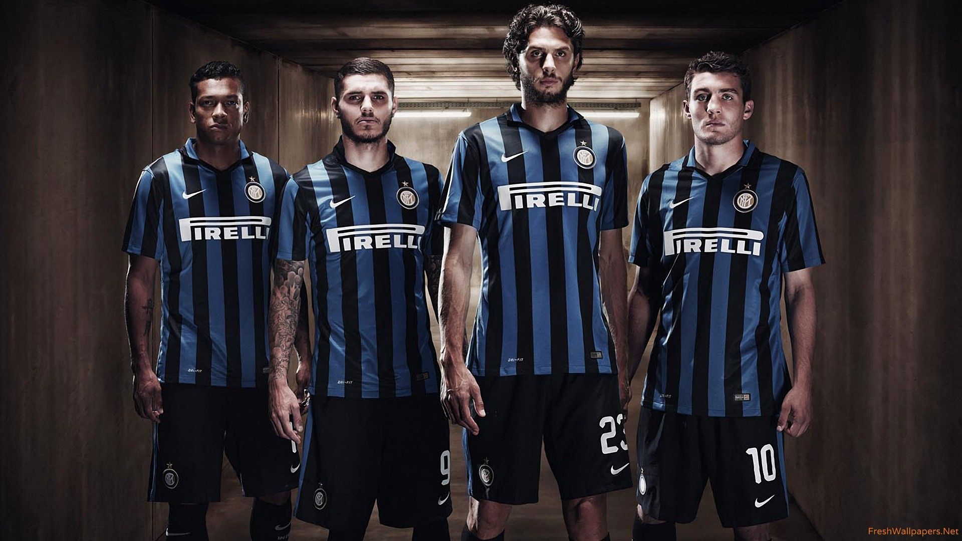 Inter Milan 2015-2016 Home Kit wallpapers | Freshwallpapers