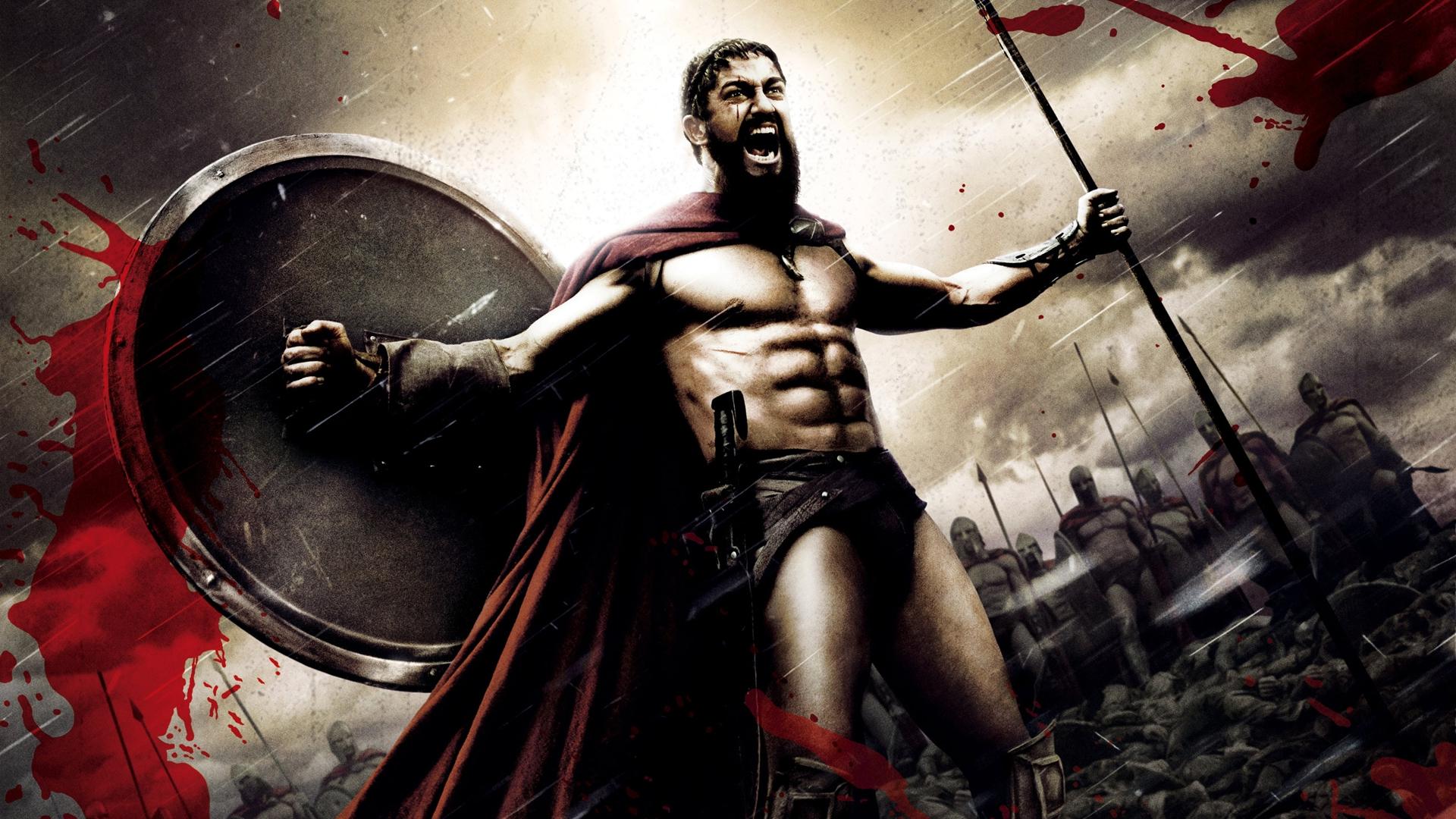 300 Spartan Warrior Rage Strong Gerard Butler #iF