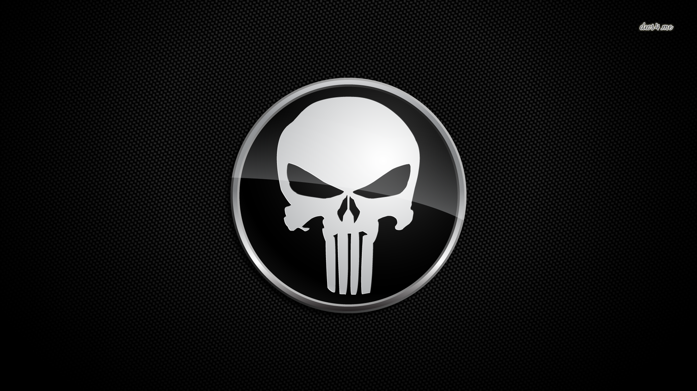 Wallpapers Avatar Mountains The Punisher Logo Movie 1366x768 ...