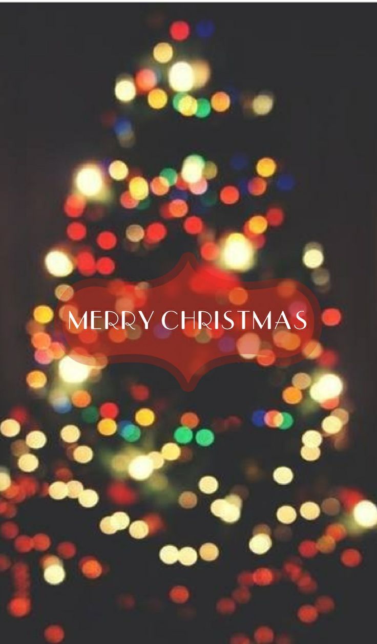 Merry Christmas Christmas Tree IPhone Wallpaper Pictures, Photos