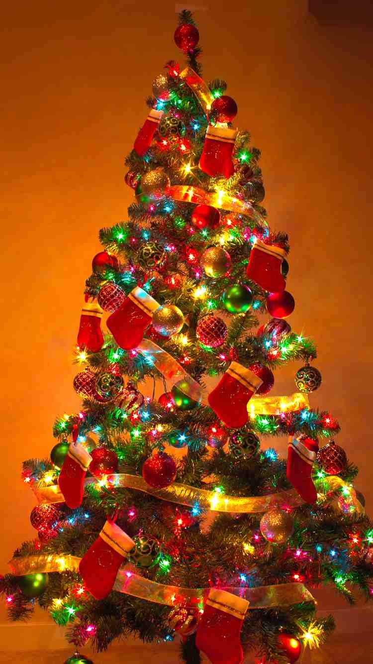 2015 Christmas tree iPhone 6 wallpapers - Fashion Blog