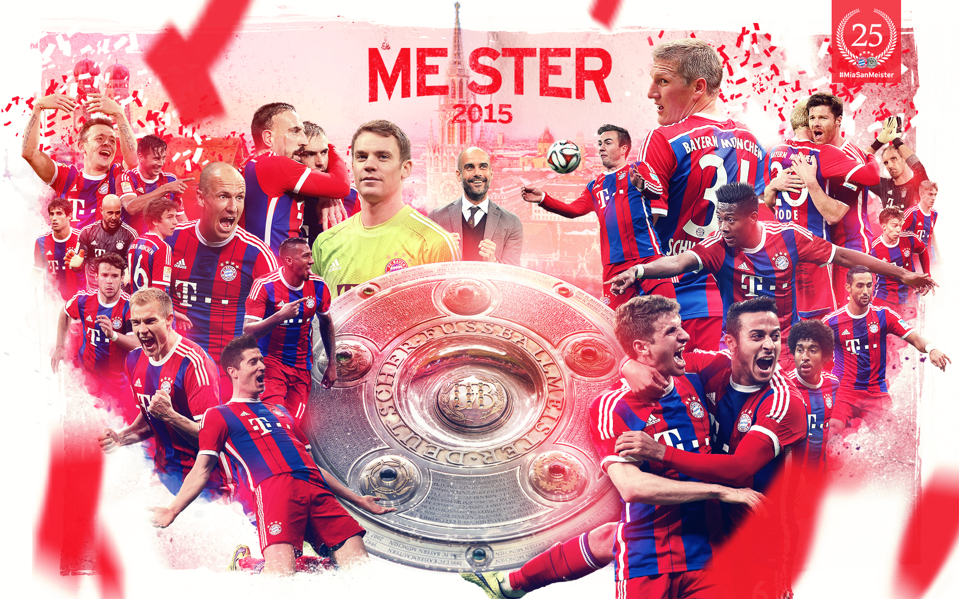 Download the champions wallpaper now Official FC Bayern News