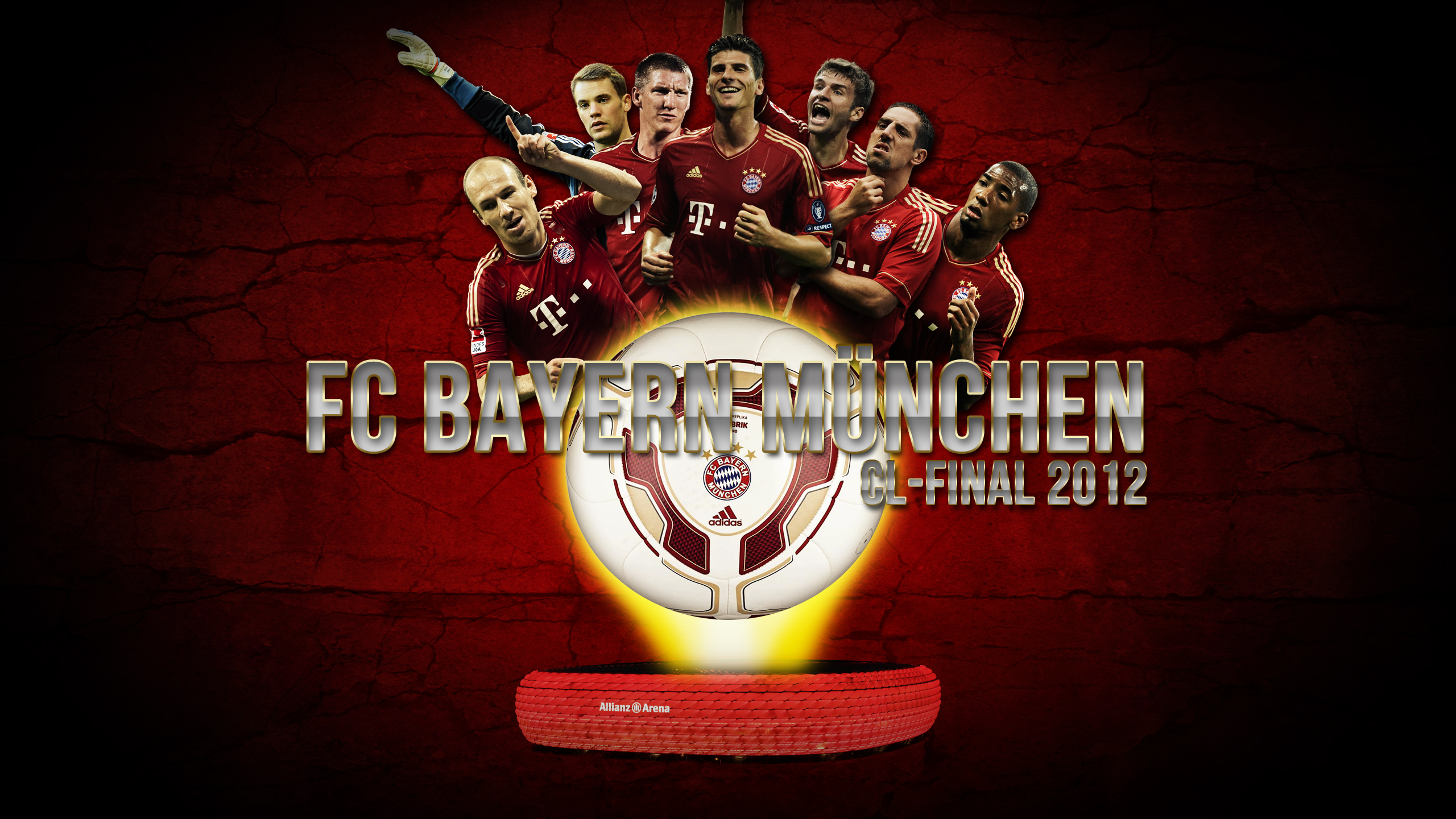 FC Bayern Munich Wallpaper JPG und PSD by Wybi on DeviantArt