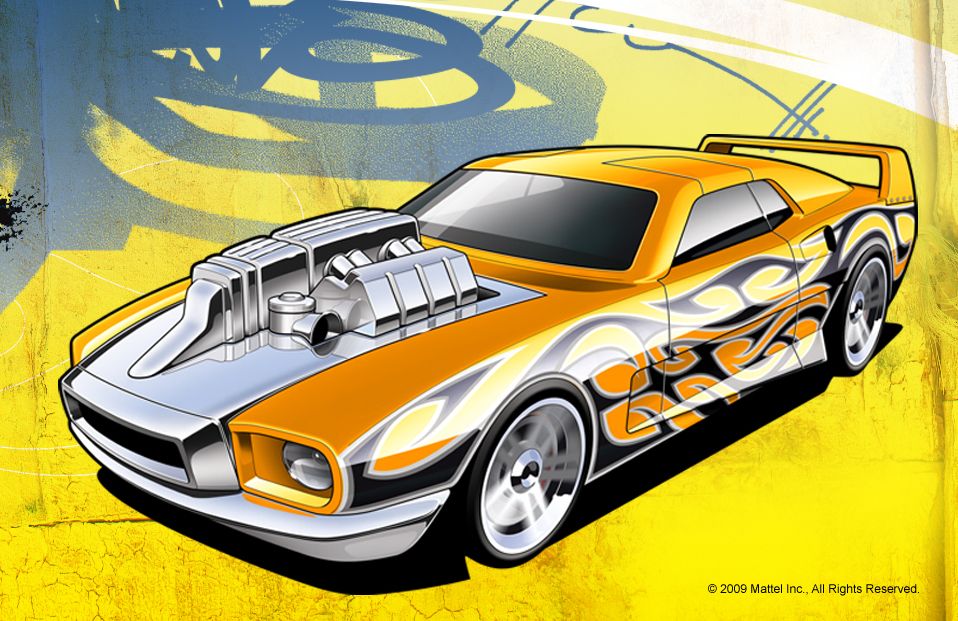Hot Wheels Illustration by Jamie Seymour at Coroflot.com