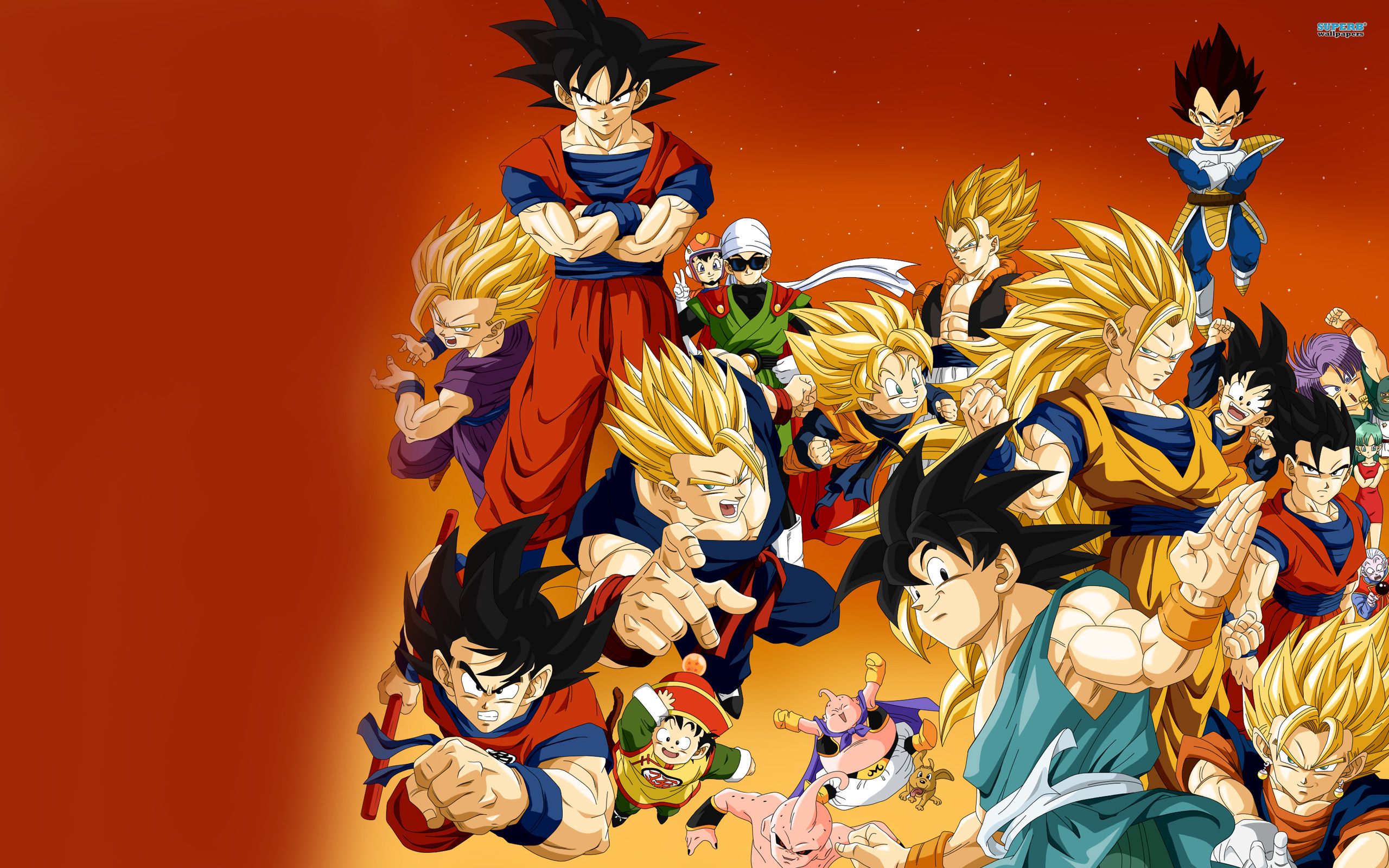 Dragon Ball Z Wallpapers Goku | Wallpapers, Backgrounds, Images ...