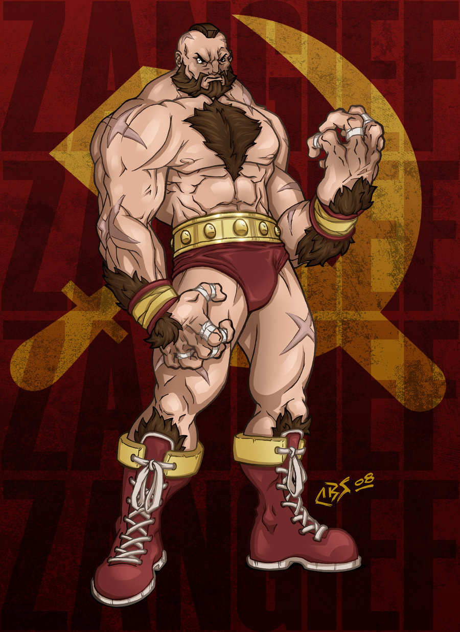 Zangief Color by CBS-Ink on DeviantArt