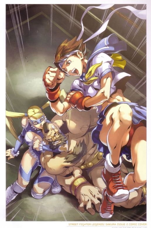 street fighter | Street Fighter (Sakura Kasugano, Zangief, Rainbow ...