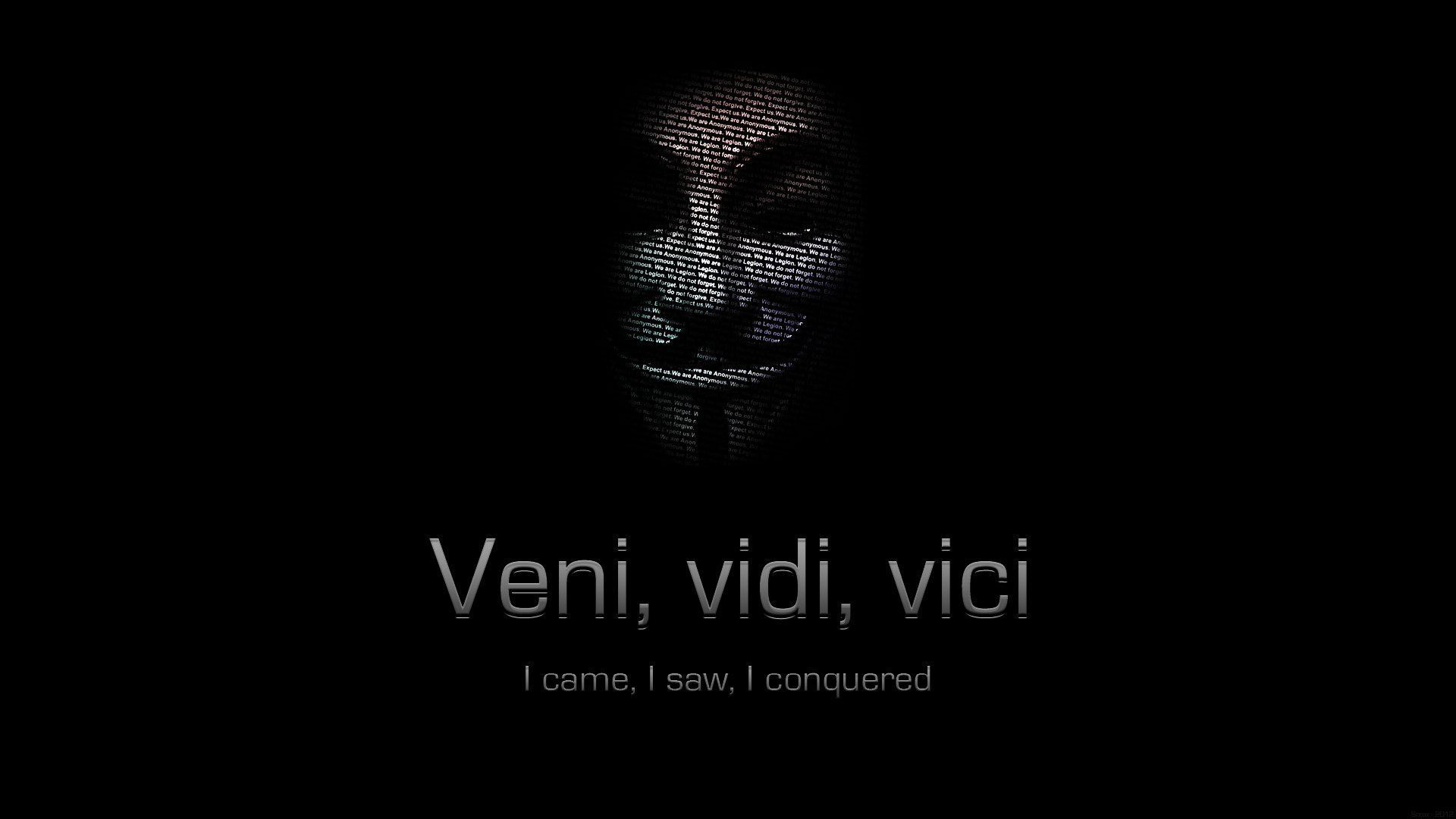 Anonymous mask sadic dark anarchy hacker hacking vendetta ...