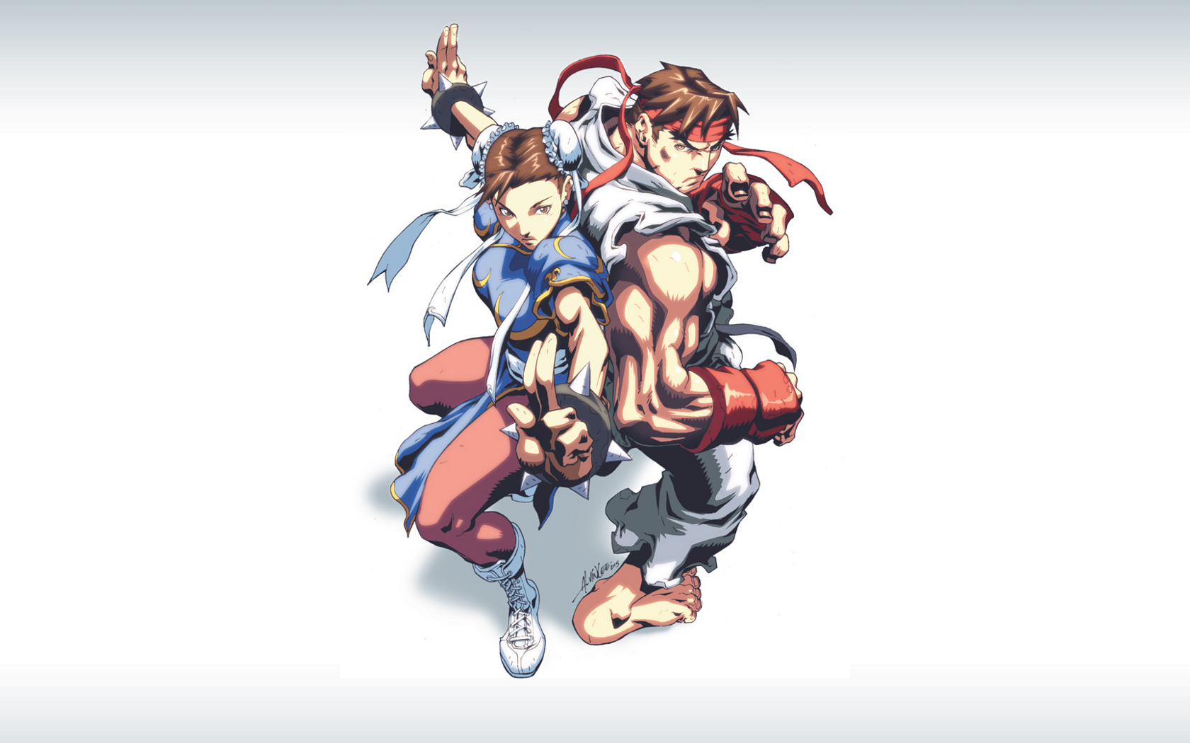 Street Fighter Ryu Chun-Li : Desktop and mobile wallpaper : Wallippo