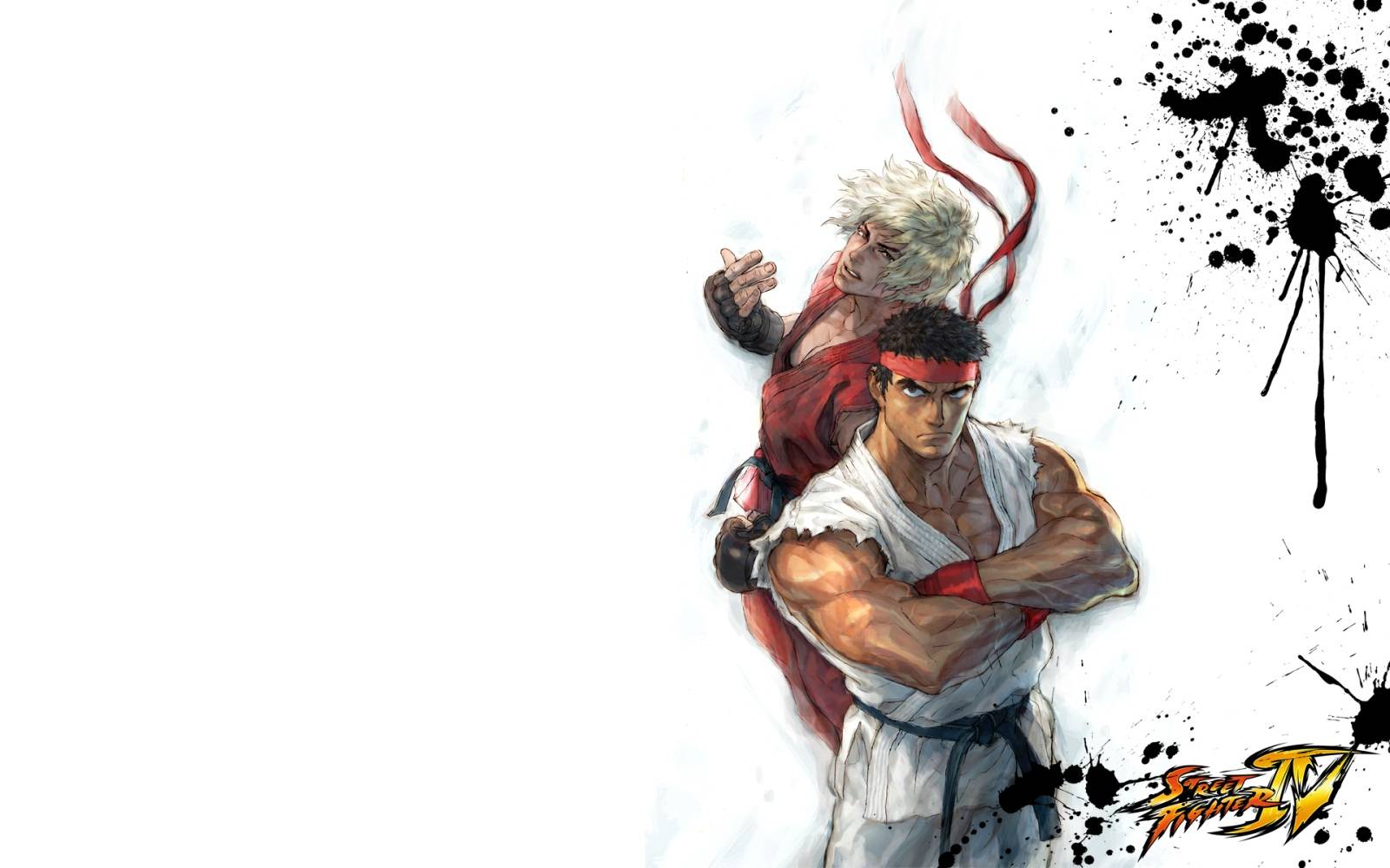 ken and ryu street fighter iv - Street Fighter Wallpaper