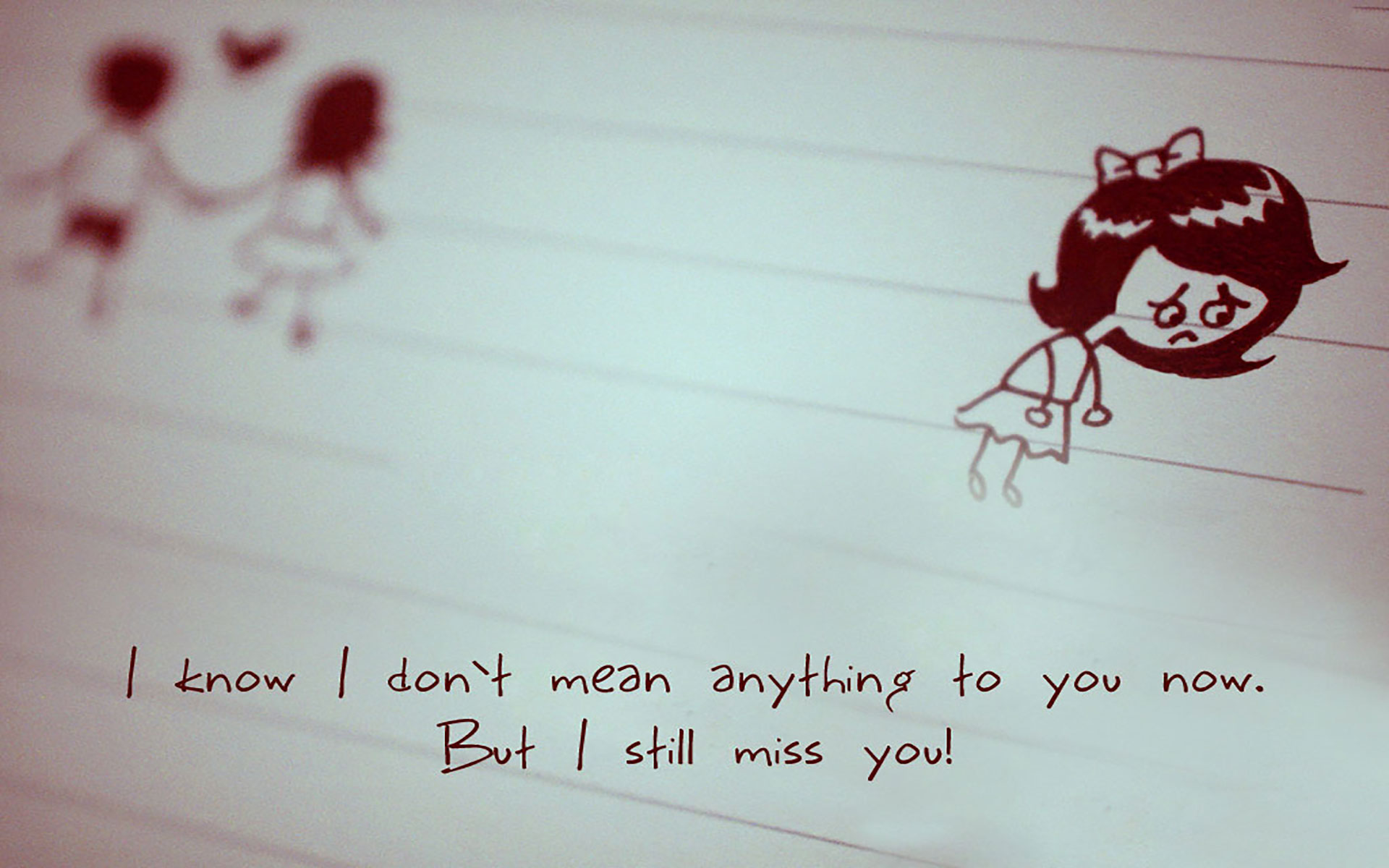 HD I Miss You Wallpaper for him or her Romantic Wallpapers Chobirdokan