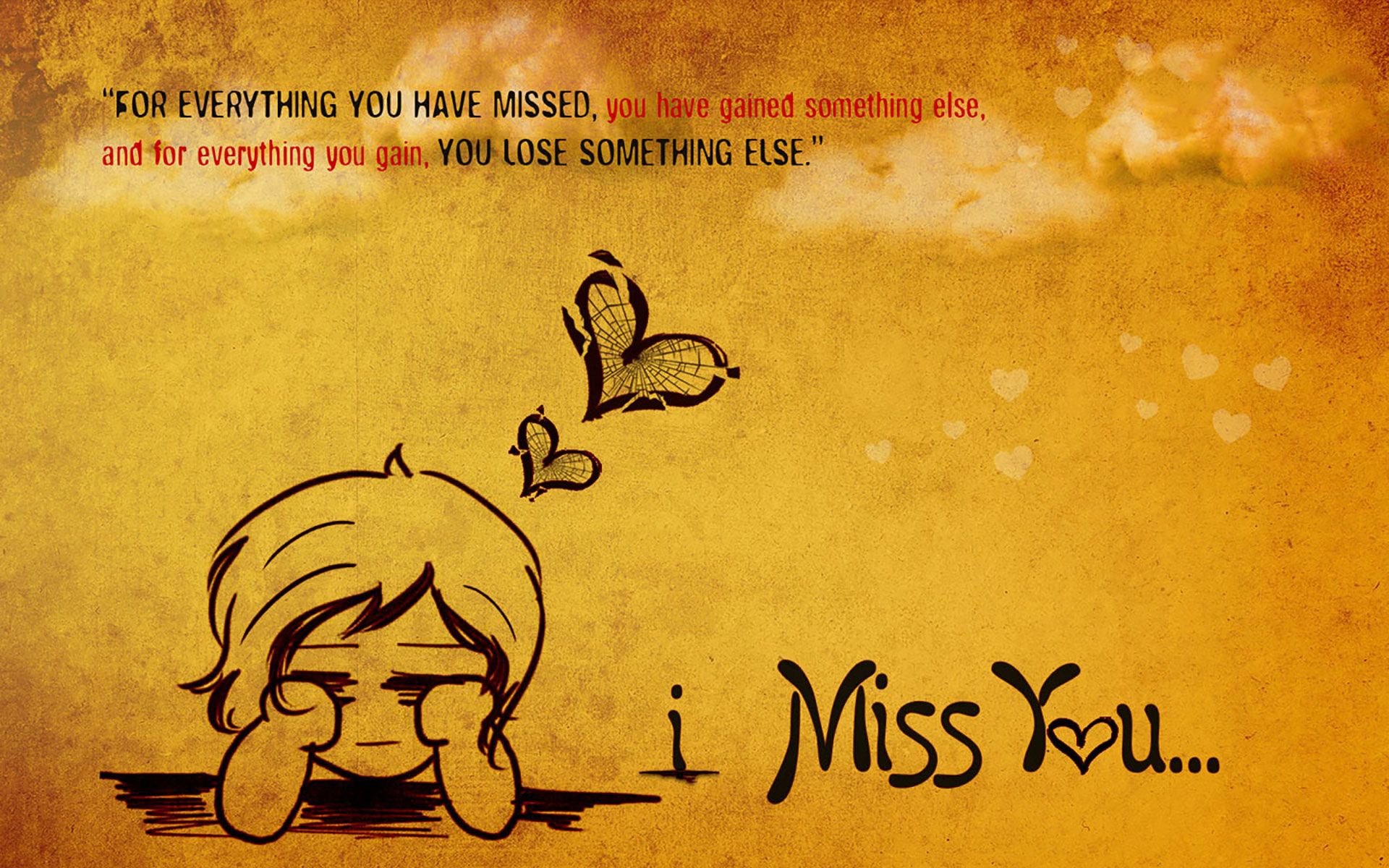 Free Download 21 I Miss You Wallpapers With Quotes